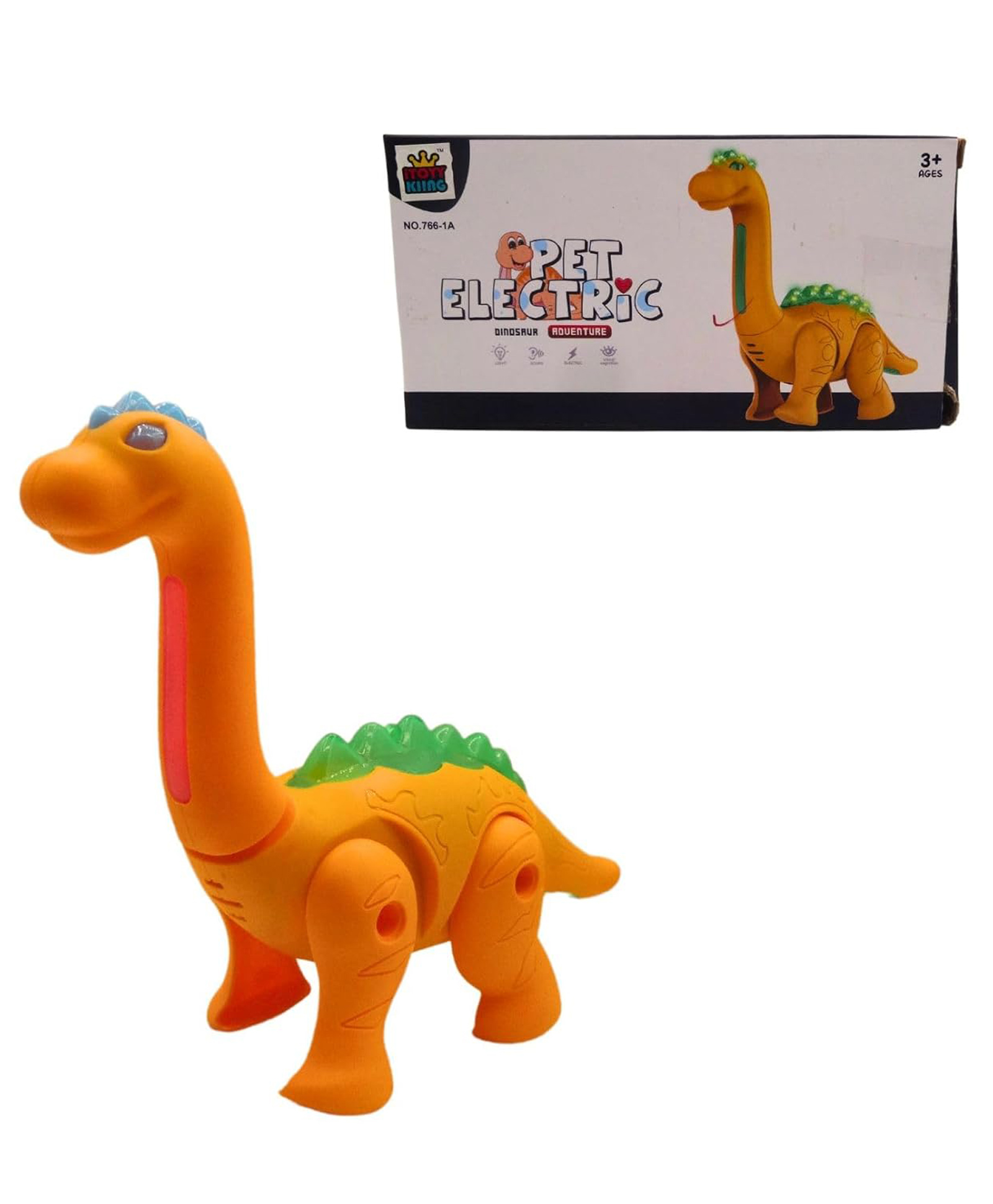 Kids Mandi Walking Dinosaur Toy with Lights & Sounds | Interactive Realistic Movement Toys | Moving Animal Toy for Kids | Battery Operated Fun Pet for Toddlers-picture-15