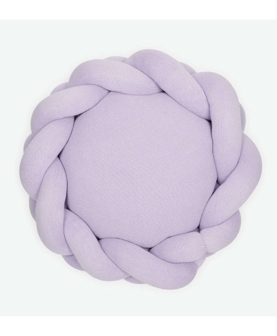 Haus & Kinder 100% Cotton Cover Kintted Baby Pillow, Lilac-picture-16