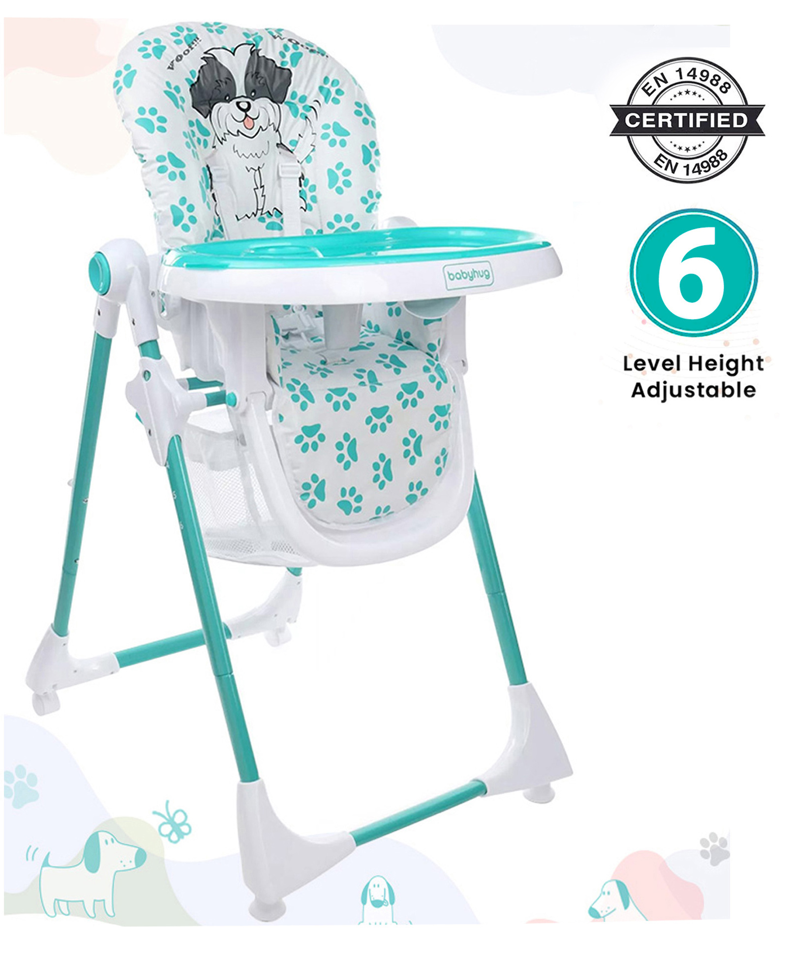 babyhug fine dine high chair