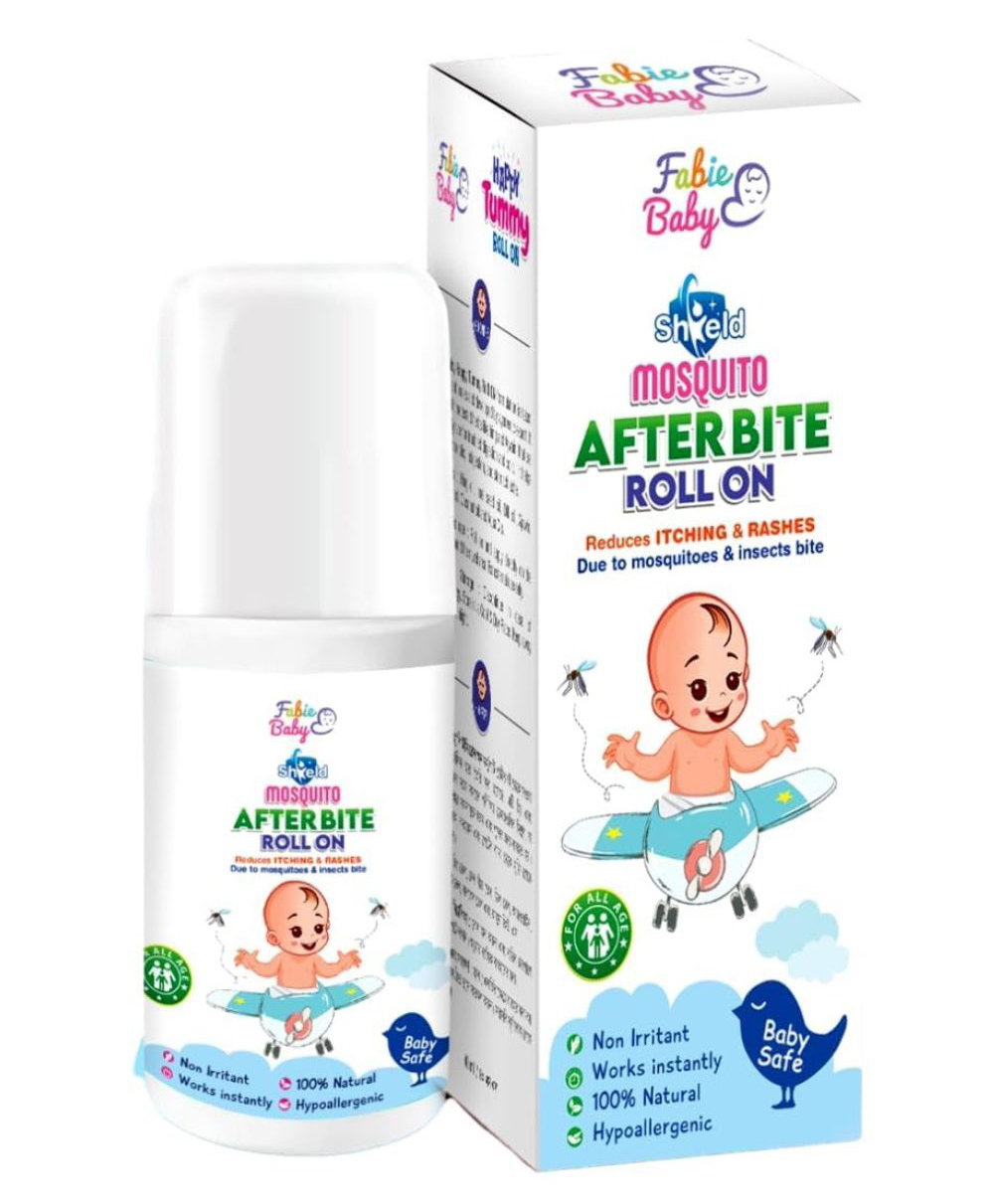 Fabie Baby Mosquito After Bite Roll On for Babies, 3 Way Protection, 100% Natural, Safe for Baby, 40ml-picture-25