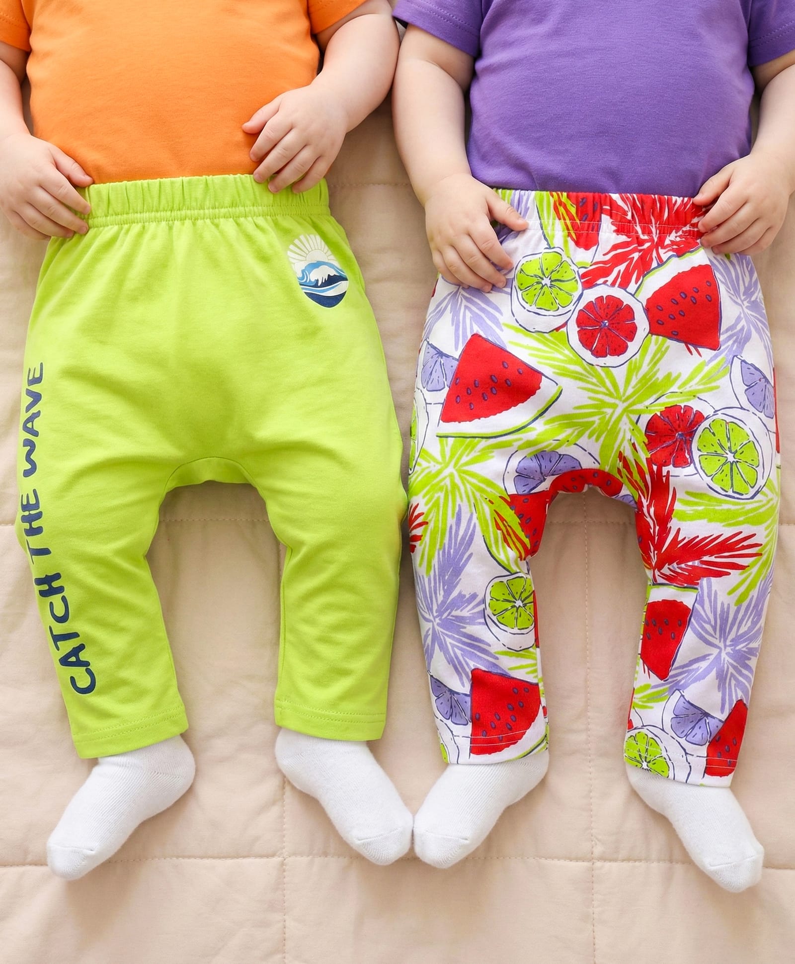 Babyoye Male100% Cotton With Eco Jiva Finish All Over Print Na Diaper Leggings Multi 6-9M-picture-23