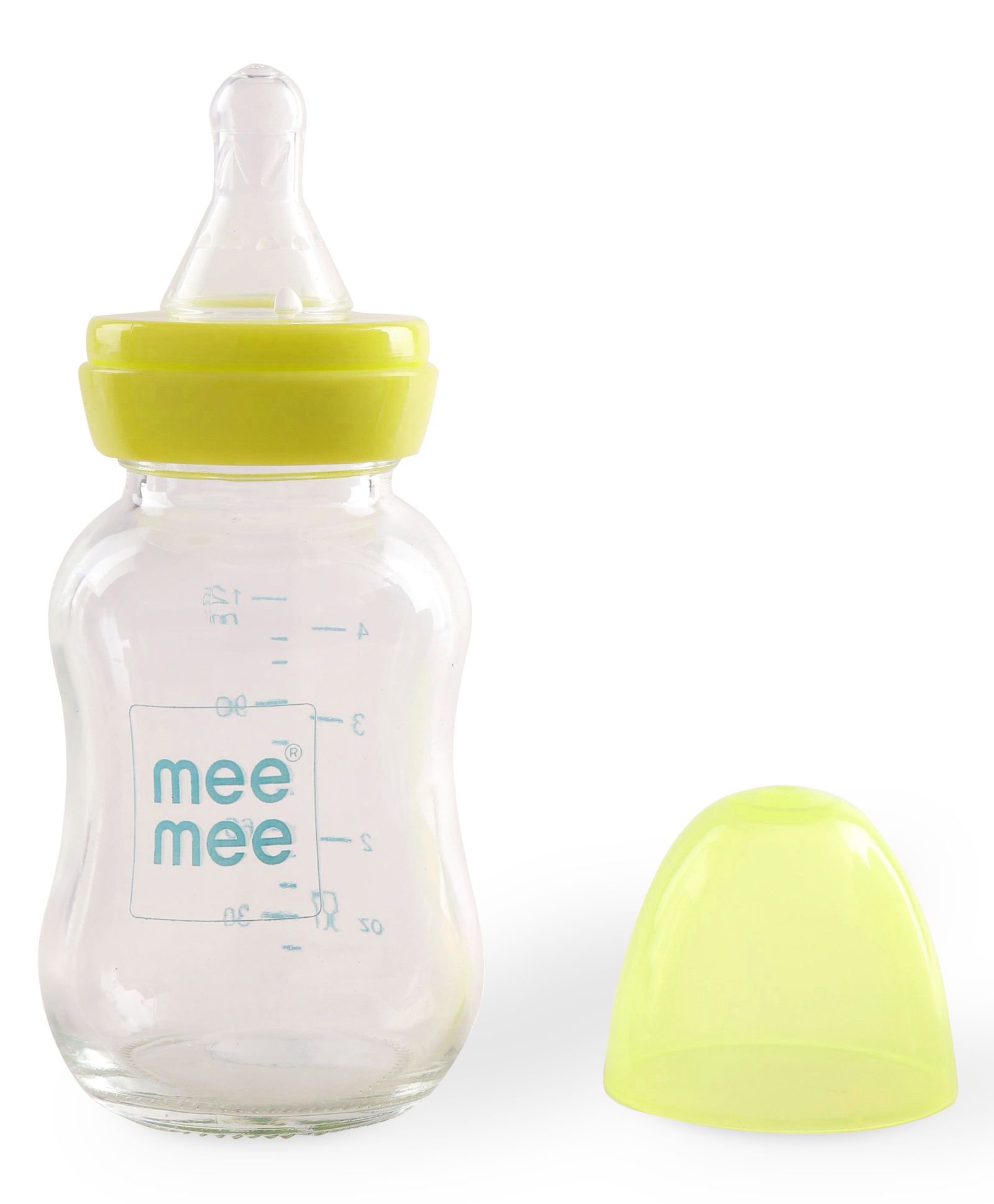 mee mee glass feeding bottle