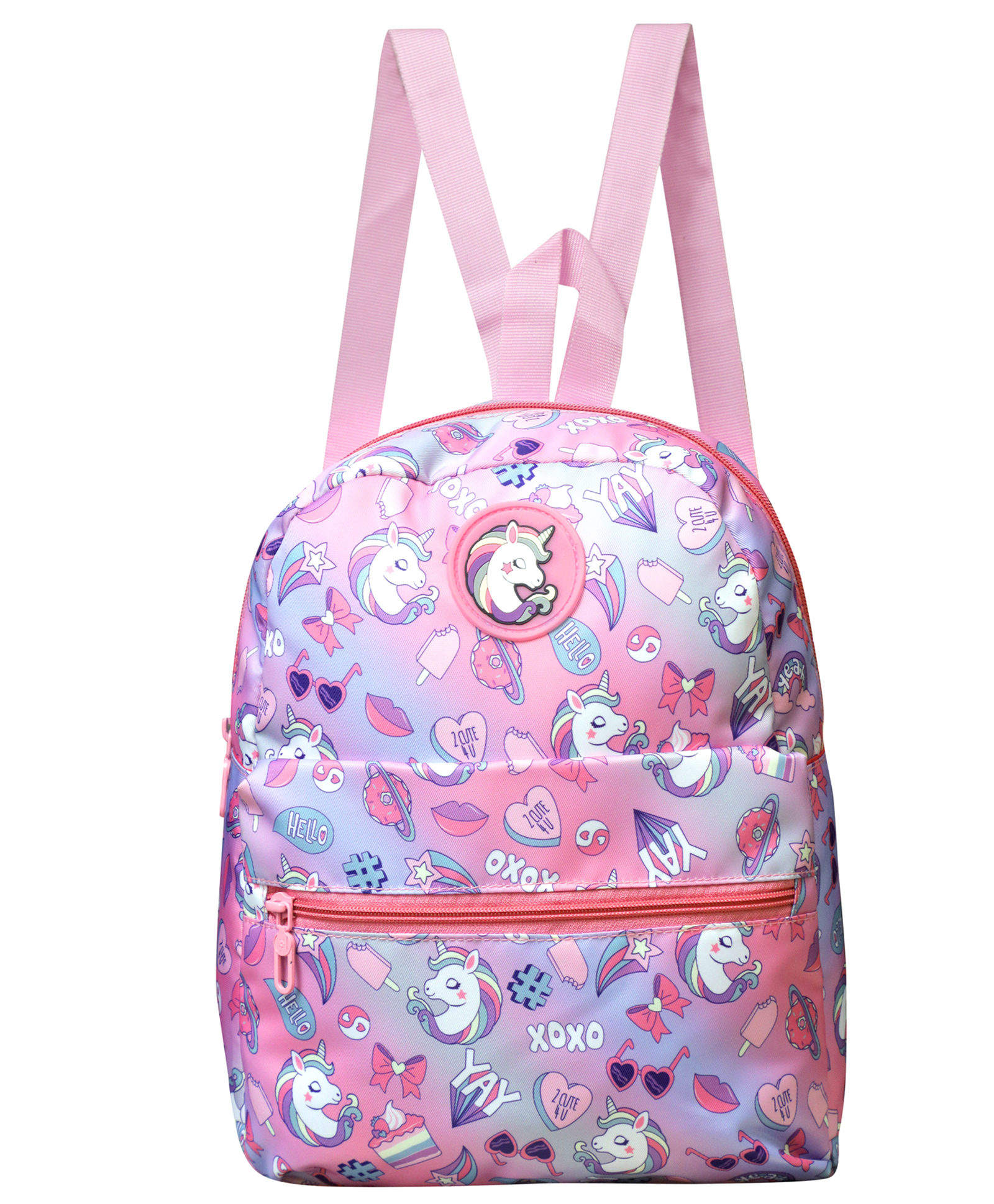 Happile Unicorn kids Small preschool/Travel/picnic backpack -12.9inch-image-18