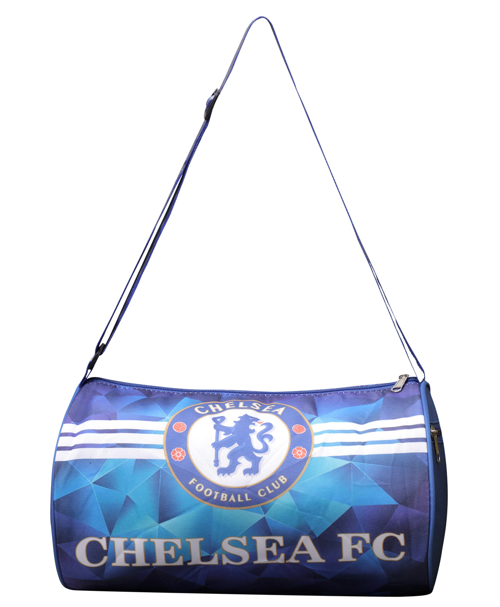 Happile Football Theme Duffle Bag Blue Color for Picnic/Lunch/Gym/Travel - 9.8 Inches-image-40