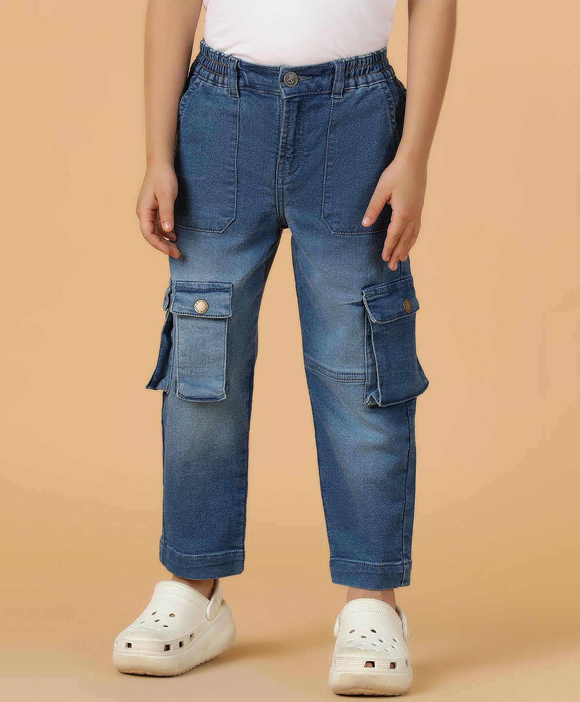 Tales & Stories Denim Washed Jeans - Blue-picture-14
