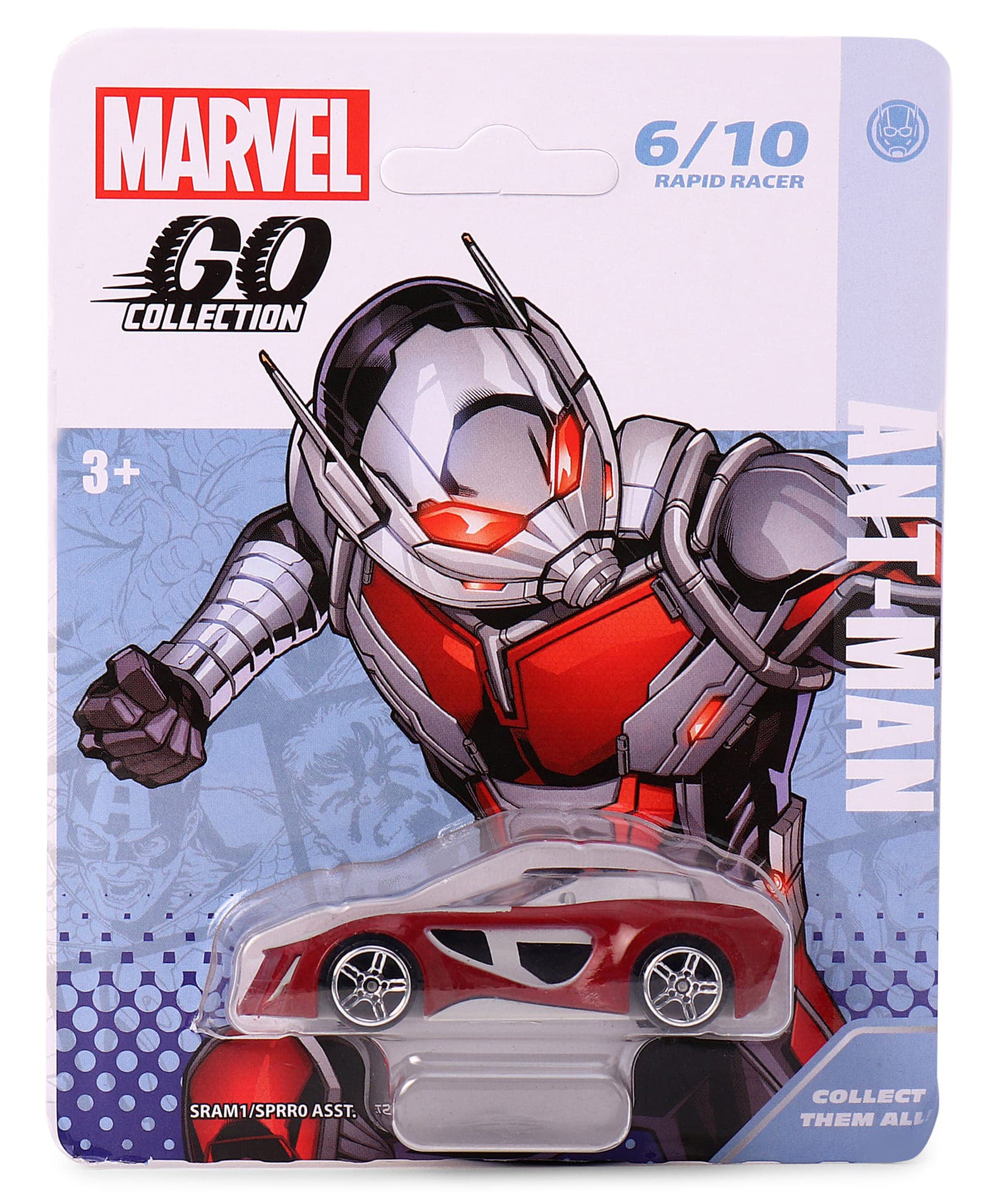 Marvel GO Ant Man Rapid Racer Wave Car - Red-image-13
