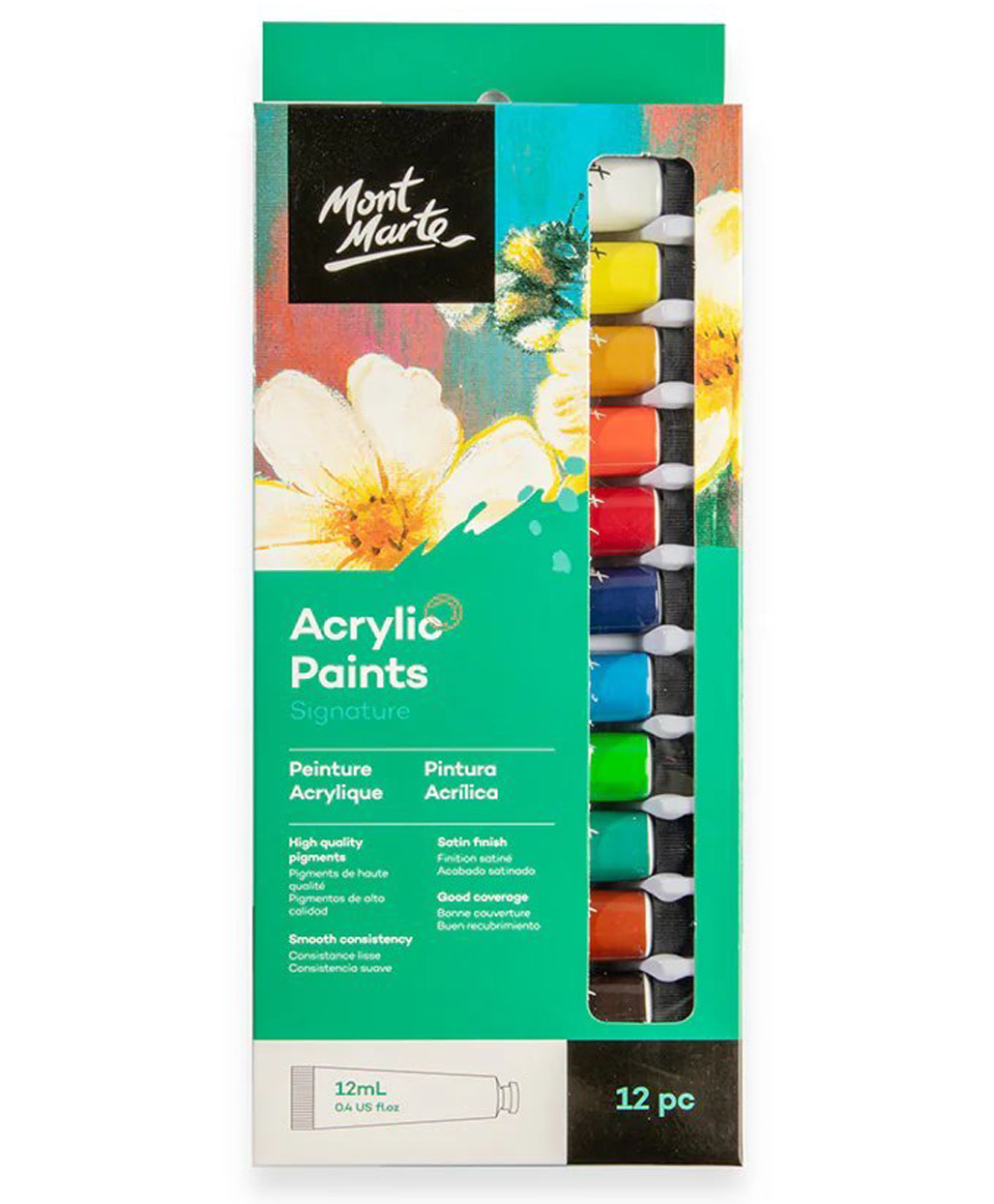 Mont Marte Acrylic Paints 12 x 12ml-picture-17