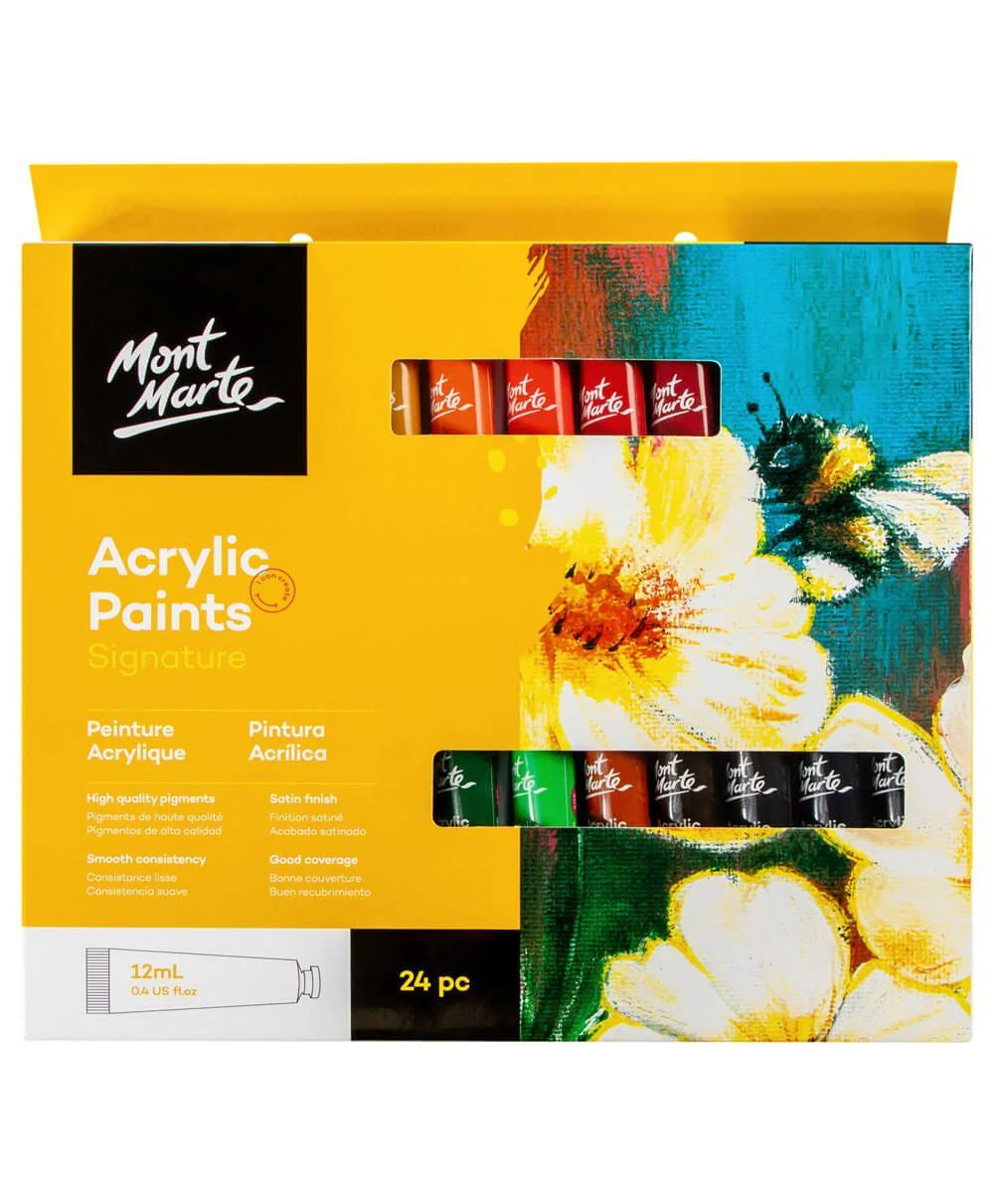 Mont Marte Acrylic Paints 24 x 12ml-picture-26