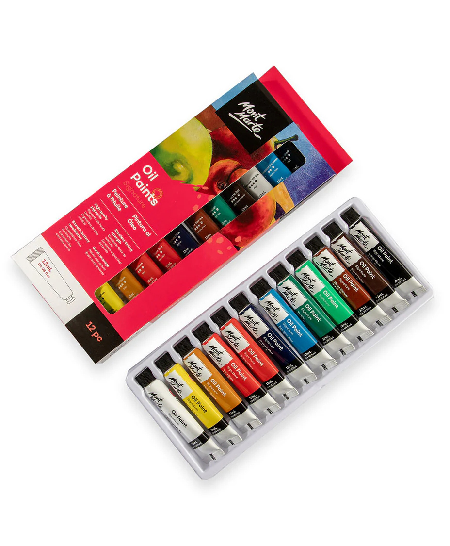 Mont Marte Oil Paints Paint 12X 12 ml-image-45