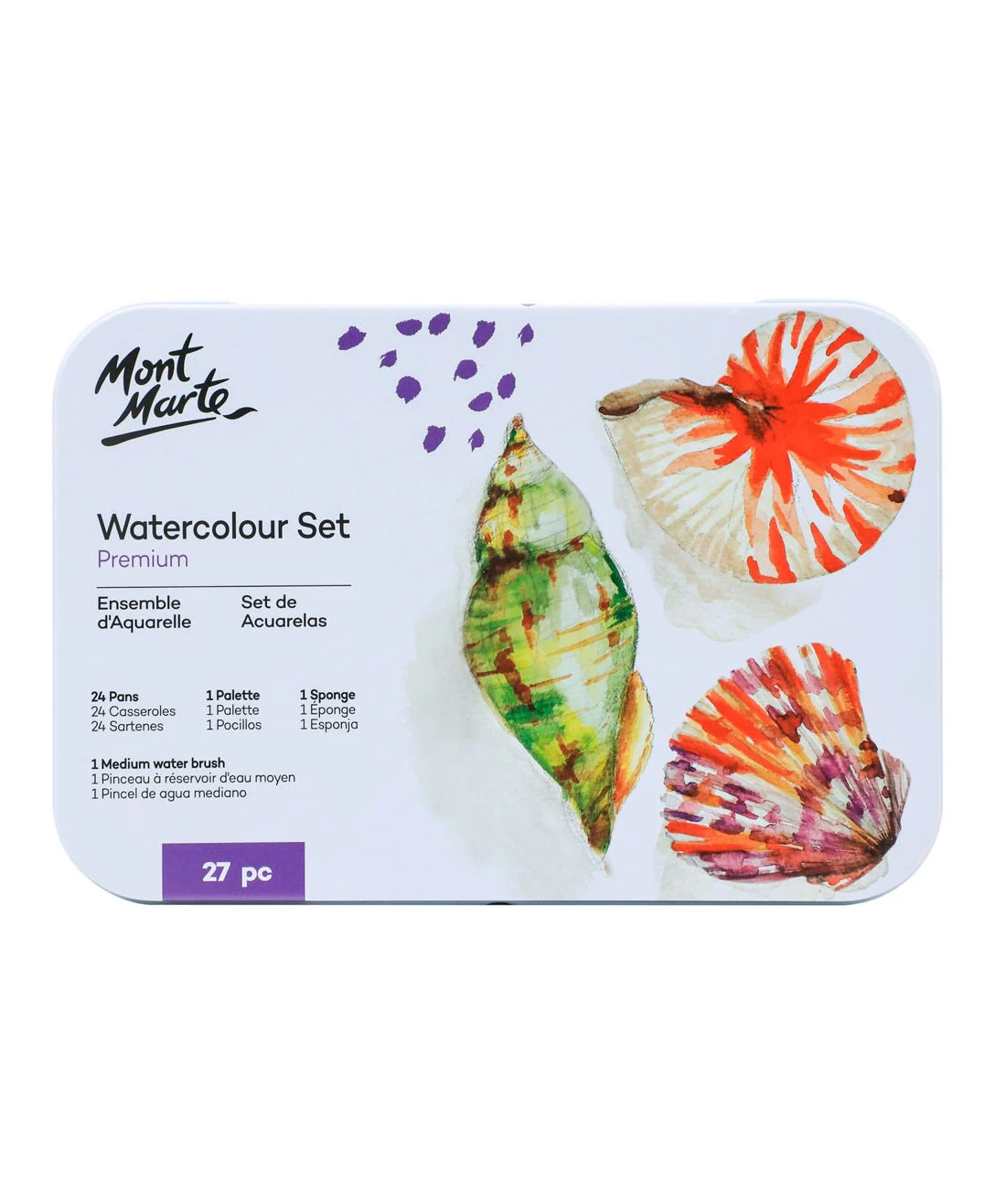 Mont Marte Watercolour Set in Tin