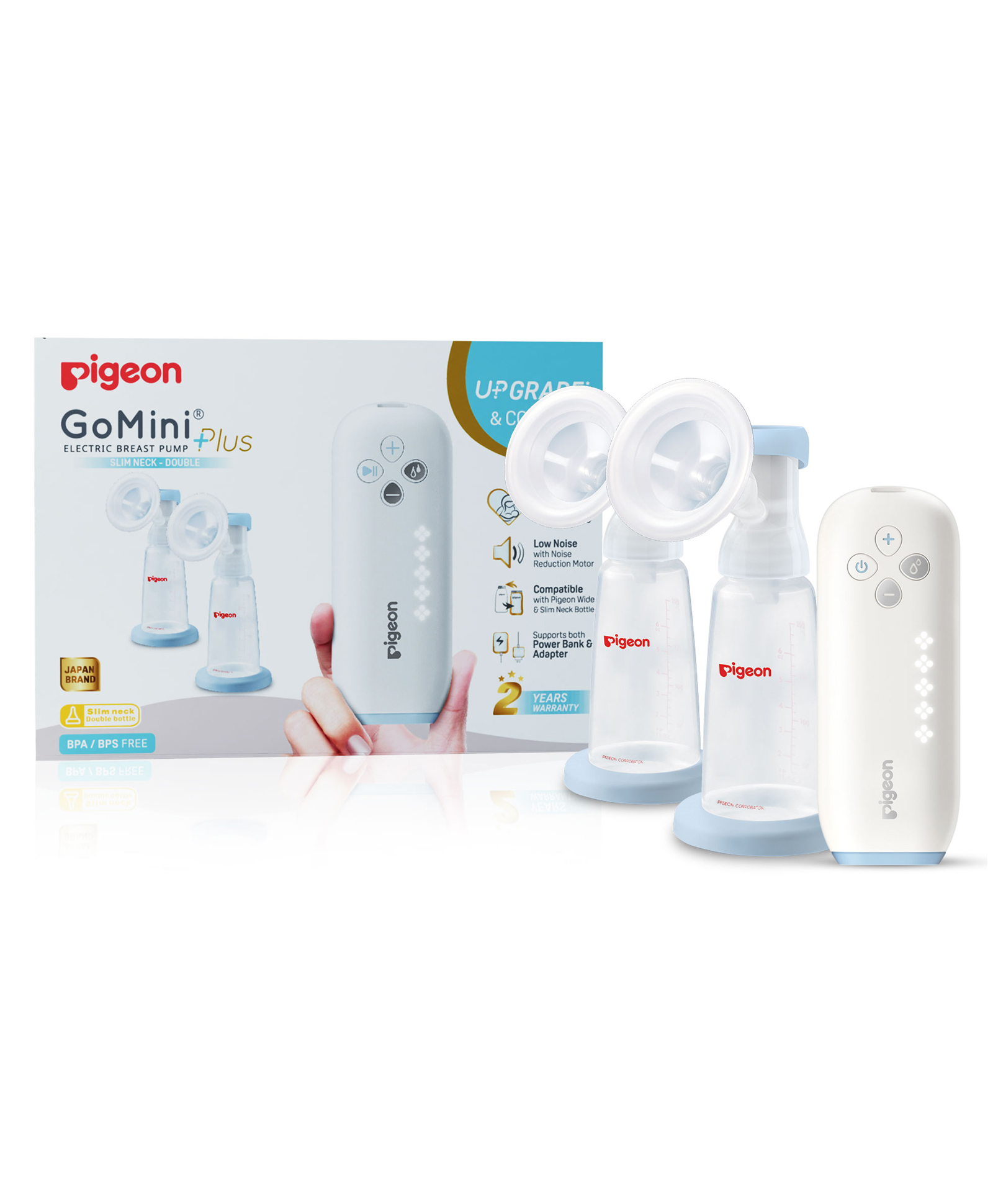 Pigeon GoMini Plus Electric Breast Pump Double SN - White-picture-7