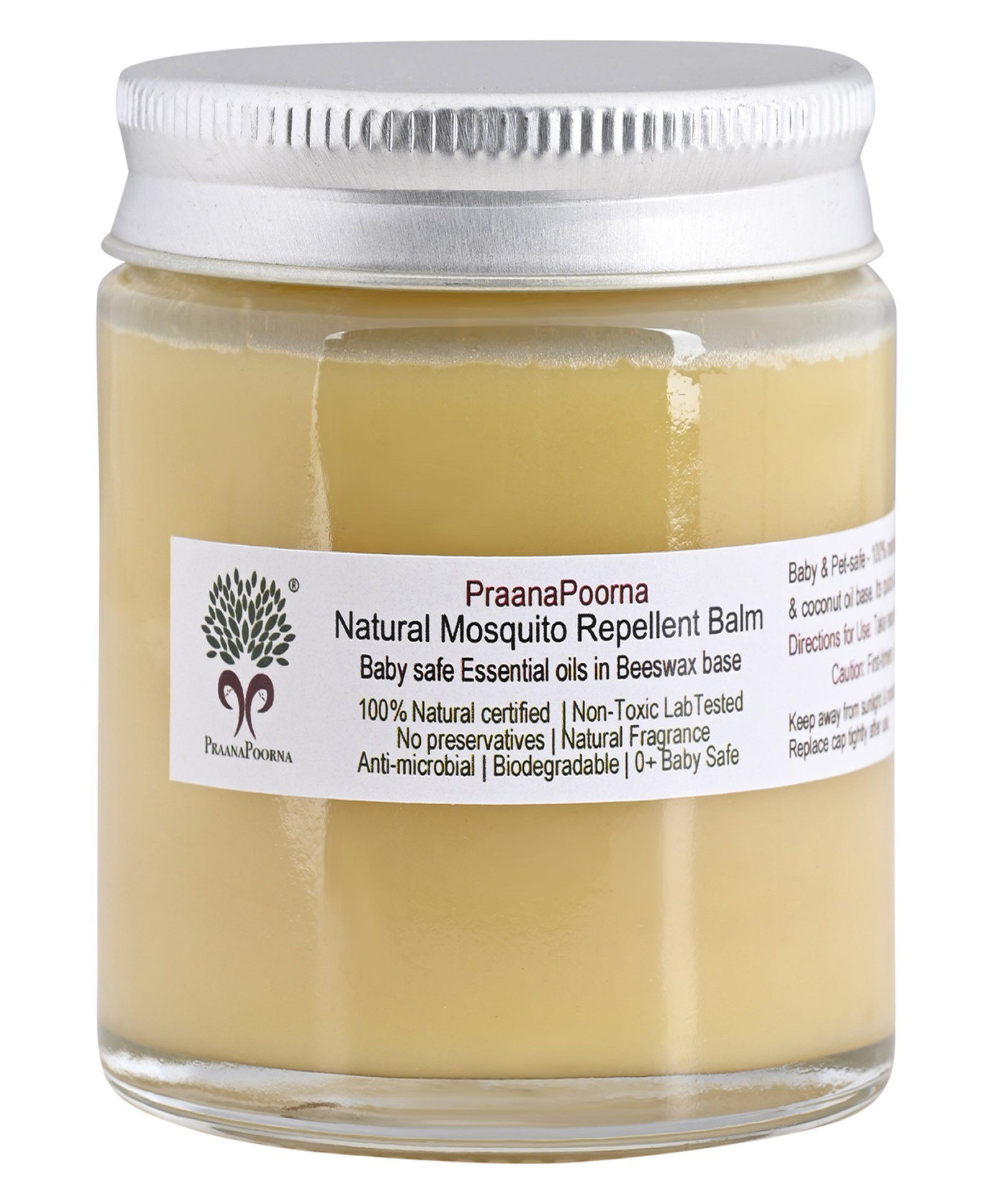 Praanapoorna NaturalMosquito Repellent Balm-100g-image-20