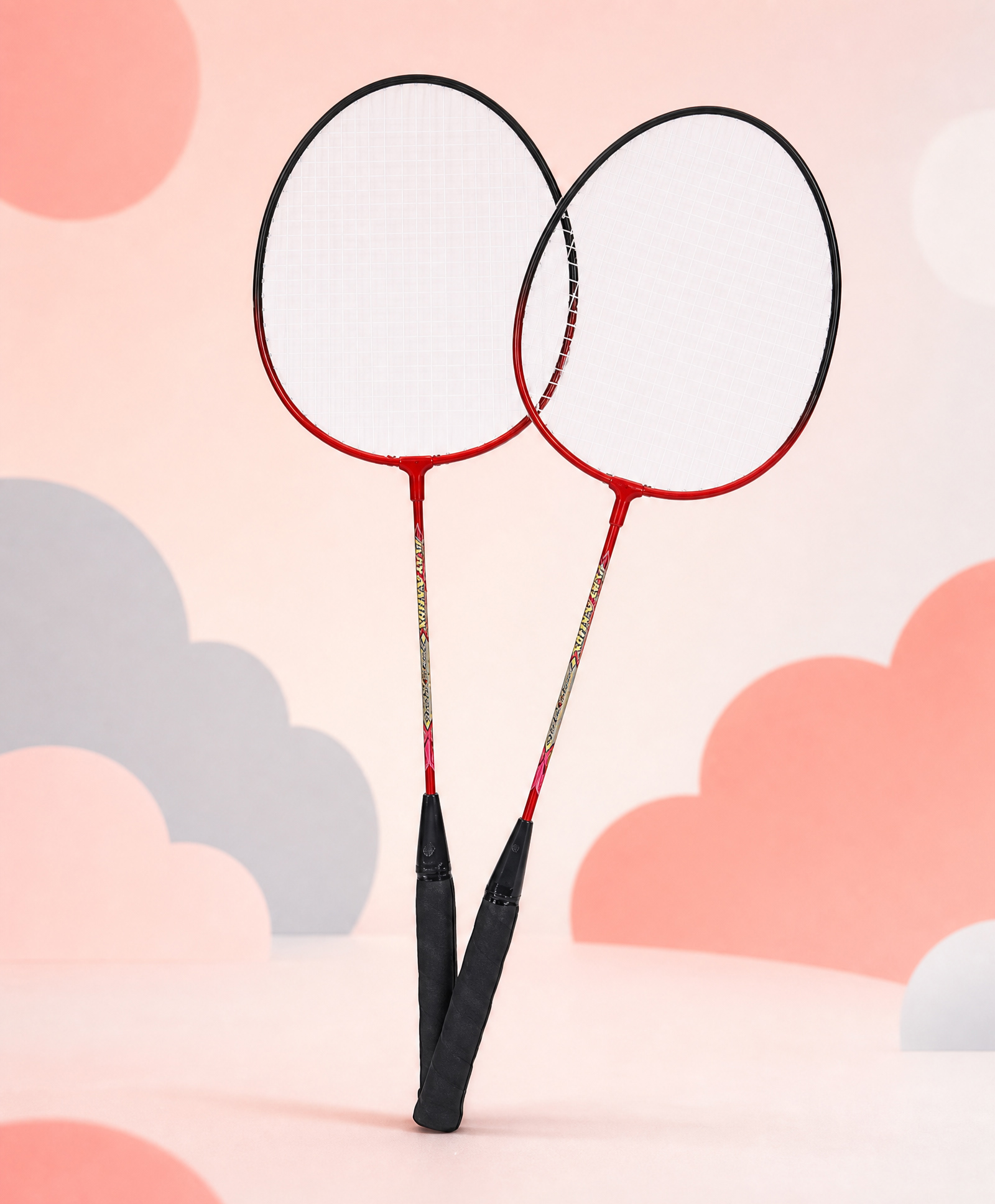 Play Nation Badminton Set - Red & Black-picture-47