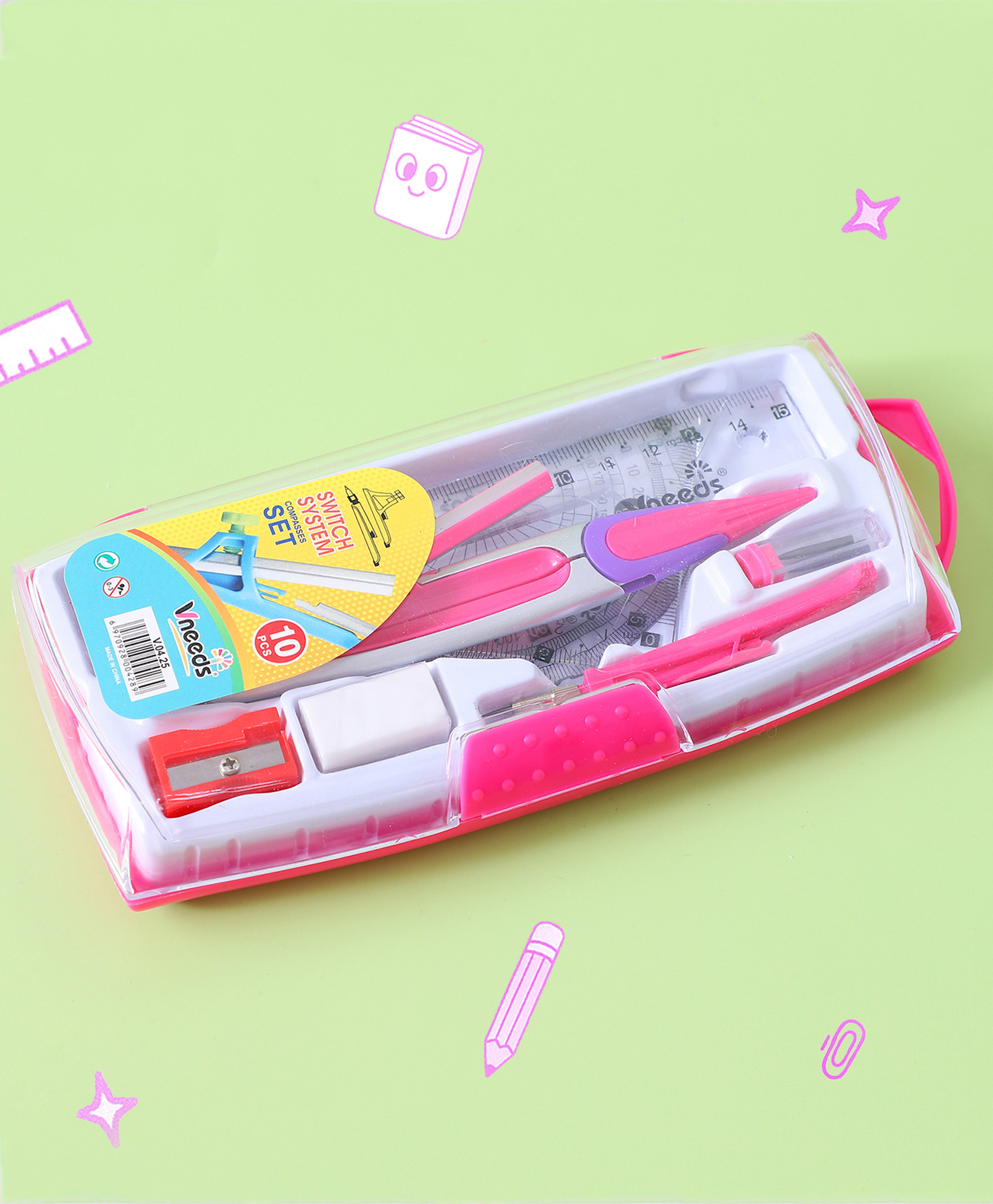 Switch System Geometry Set - Pink-image-7