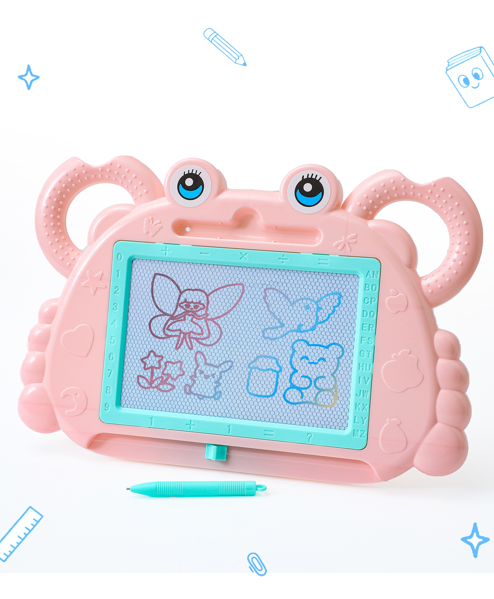 Frog Shaped Writing & Doodle Board - Pink-image-46