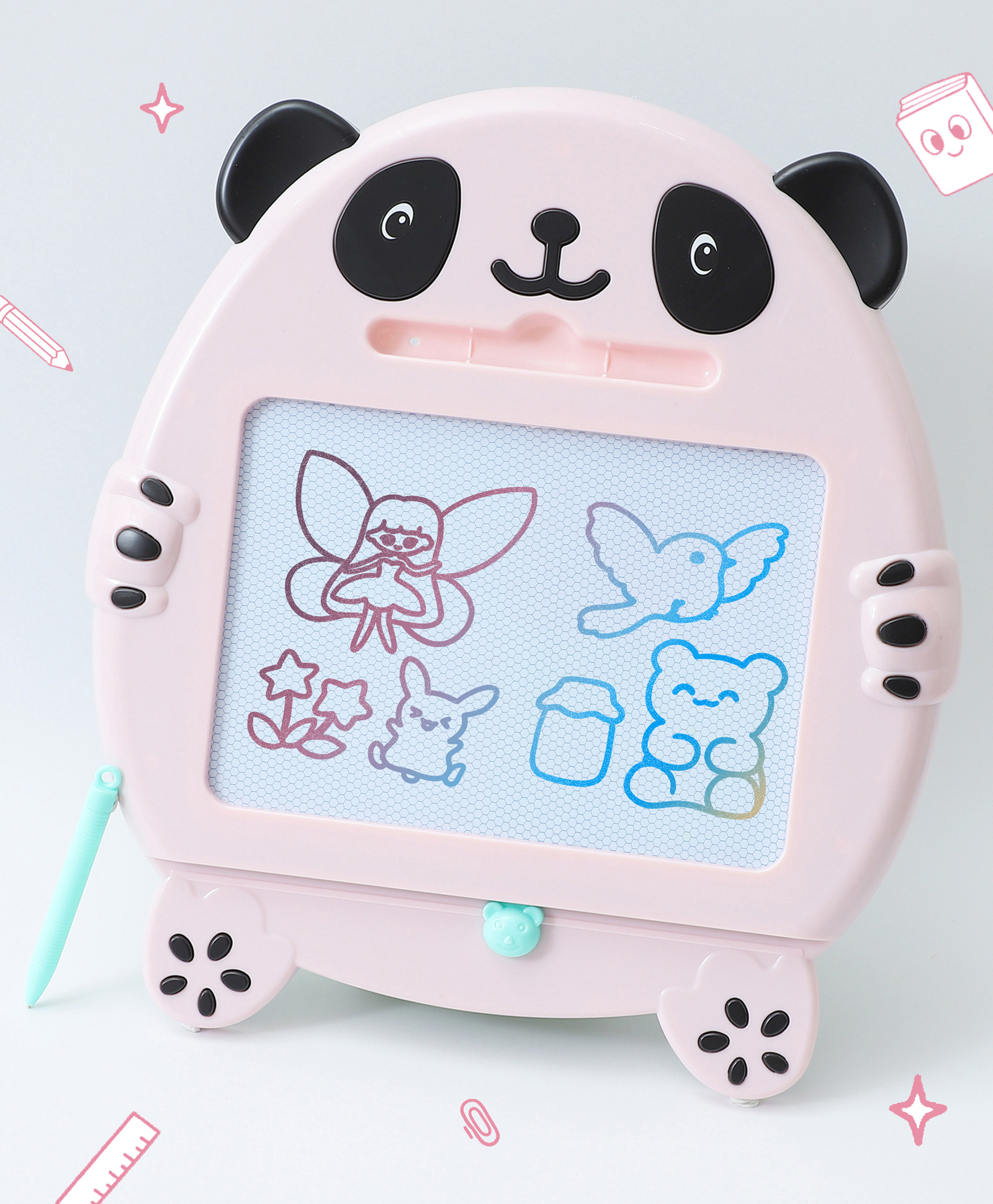 Bear Shaped Doodle Board - Pink-image-34