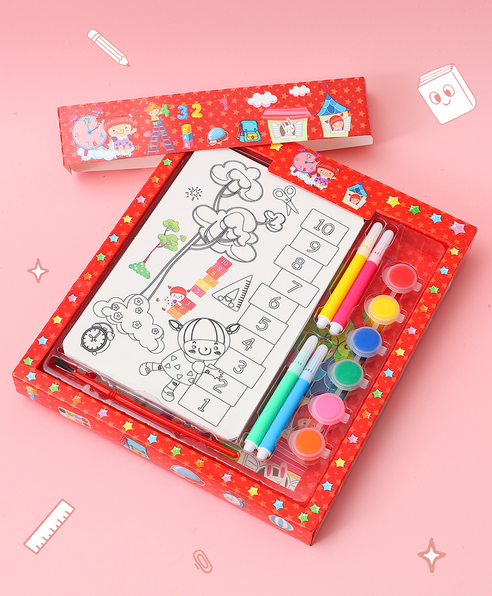 fab n funky All In One Activity Set - Red-picture-37