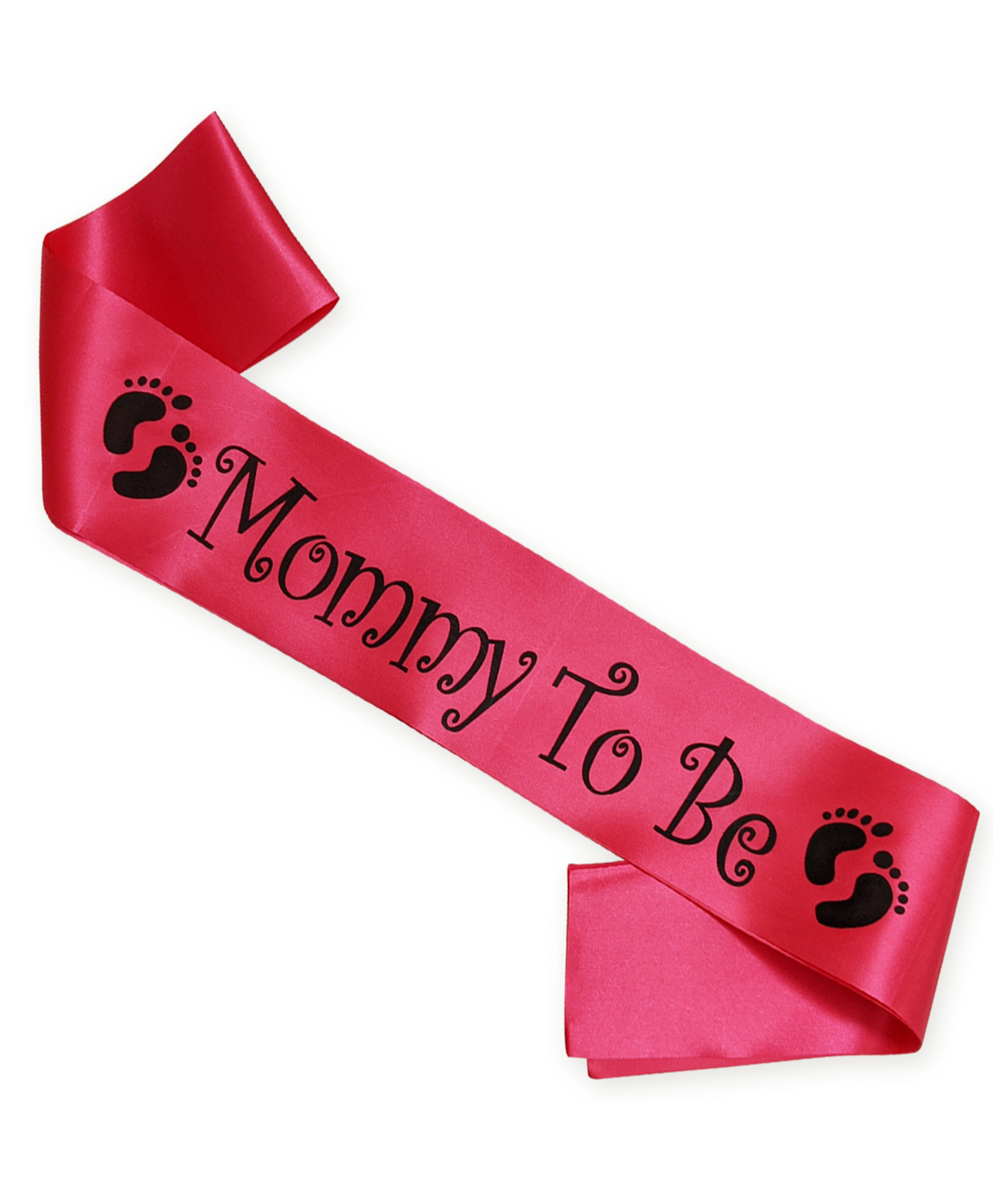 Wobbox Baby Shower Mom To Be Satin Sash, Baby Shower Caremony Sash, Baby Shower Sash for a Memorable Celebration Pink (Pack of 1)-picture-14