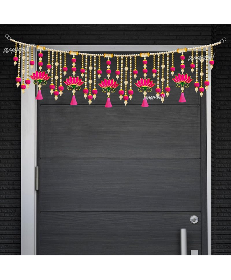 Divyakosh Torans for Entrance Door, Lotus Toran-picture-27