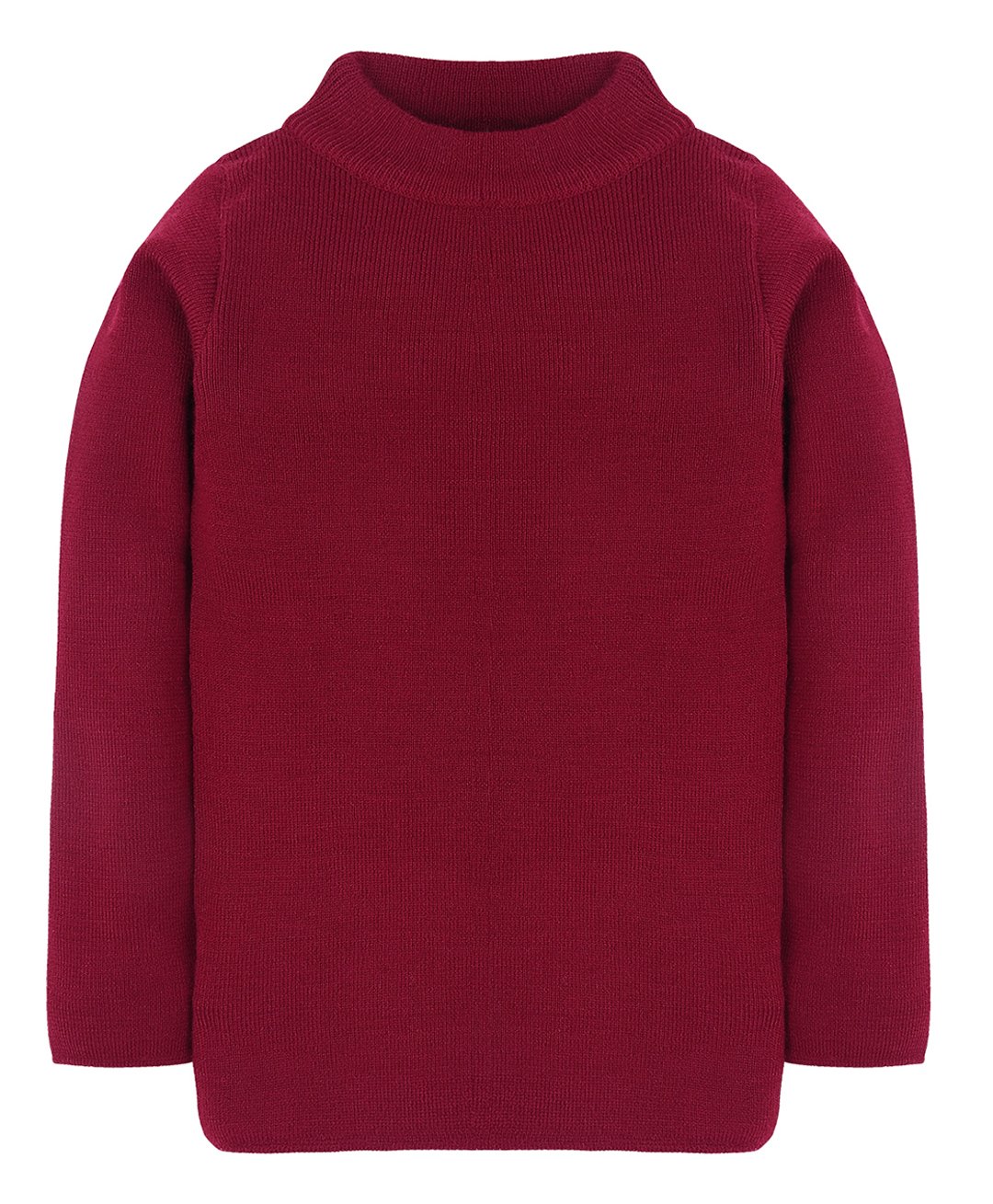 RVK Full Sleeves Solid Stretchable Skivvy Pullover Sweater - Maroon-picture-21