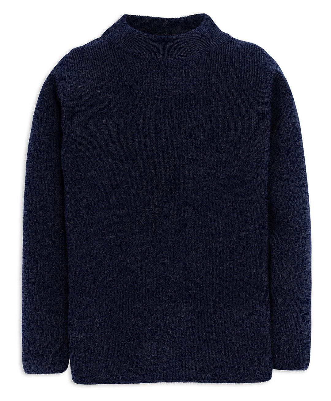 RVK Full Sleeves Solid Stretchable Skivvy Pullover Sweater- Navy-picture-16