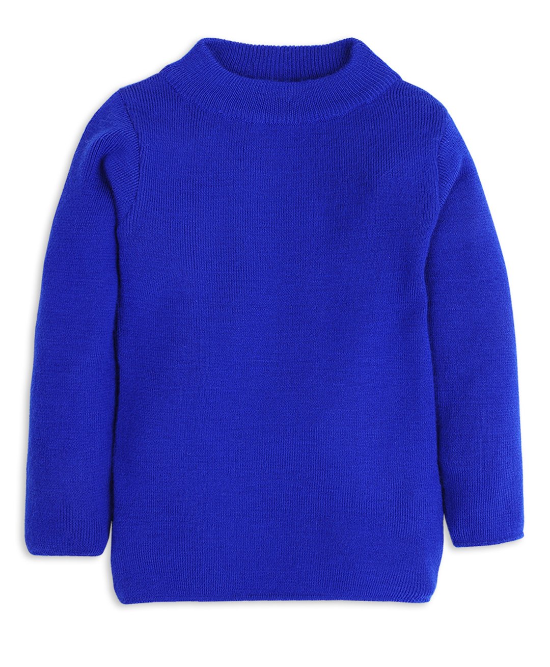 RVK Full Sleeves Solid Stretchable Skivvy Pullover Sweater - Royal Blue-picture-17