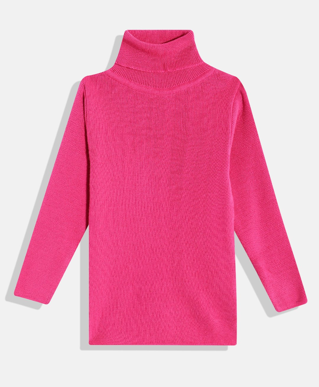 RVK Full Sleeves Solid Stretchable Skivvy Pullover Sweater - Rani-picture-23