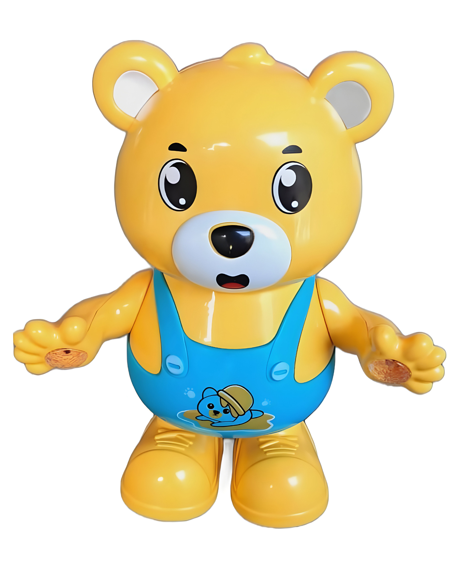 NEGOCIO Dancing Bear Musical Toy Watch it Swing, Dance, and Dazzle for Toddlers and Kids with Flashing Lights & Fun Music-PACK OF 1-COLOR MAY AVRY-image-9