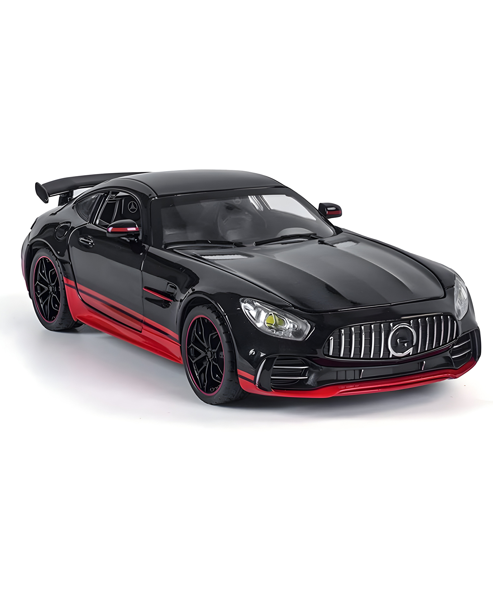 NEGOCIO 1:24 Benz AMG GTR Toy Cars Model Car, Zinc Alloy Pull Back Toy car with Sound and Light for Kids Boy Girl Gift-PACK OF 1-COLOR MAY VARY-picture-11