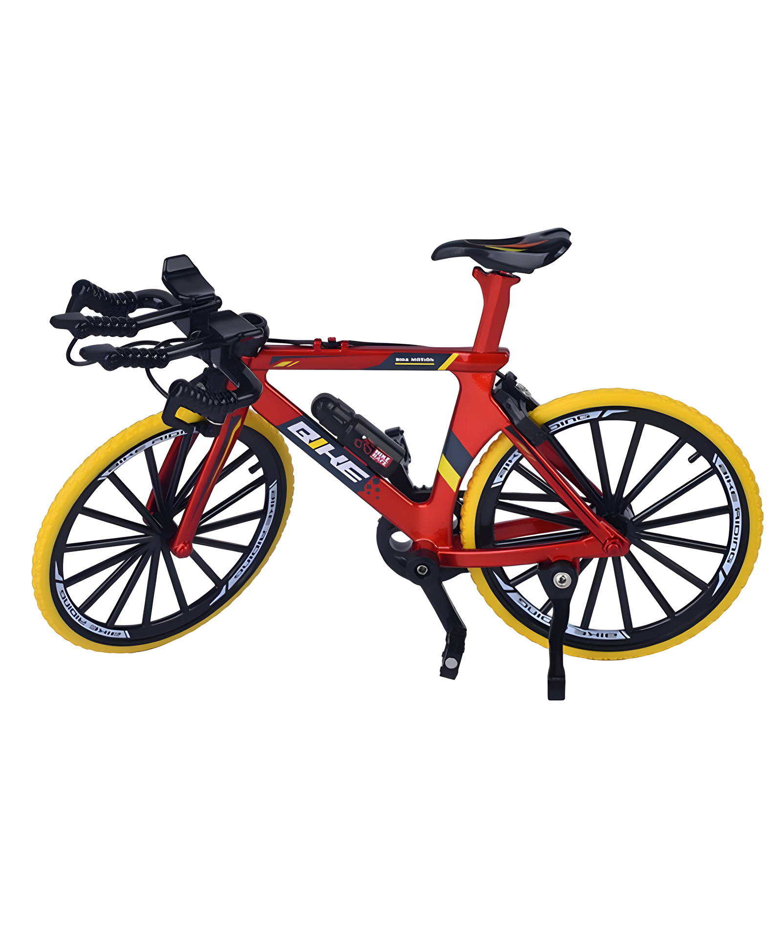 Negocio 1:8 Scale Toy-Miniature Die-Cast Alloy Based Racing Toy Bicyle Fully Working Model for Collectors-Pack of 1- Color May Vary-picture-28