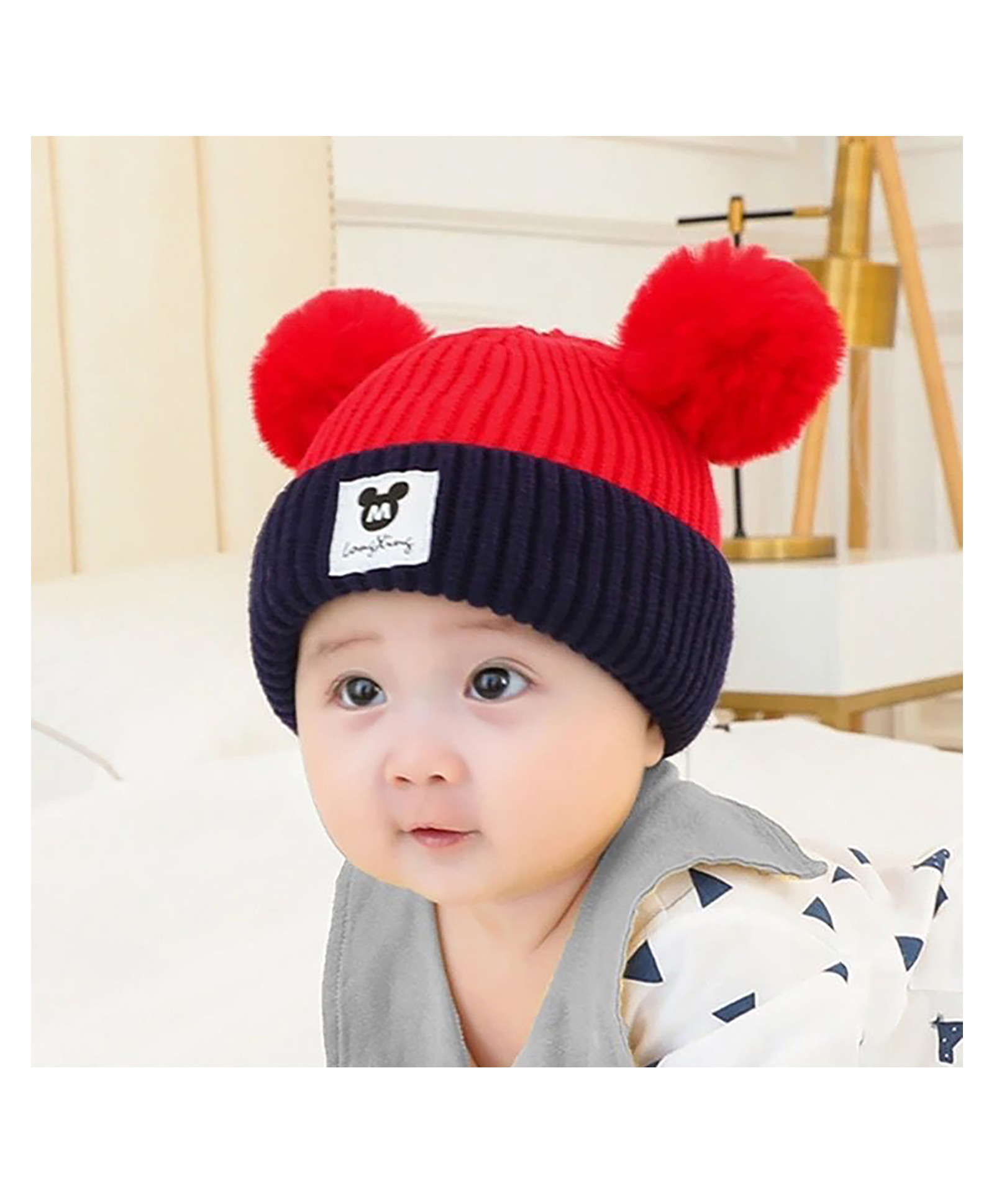 SYGA Knitted Cap - Red-image-30