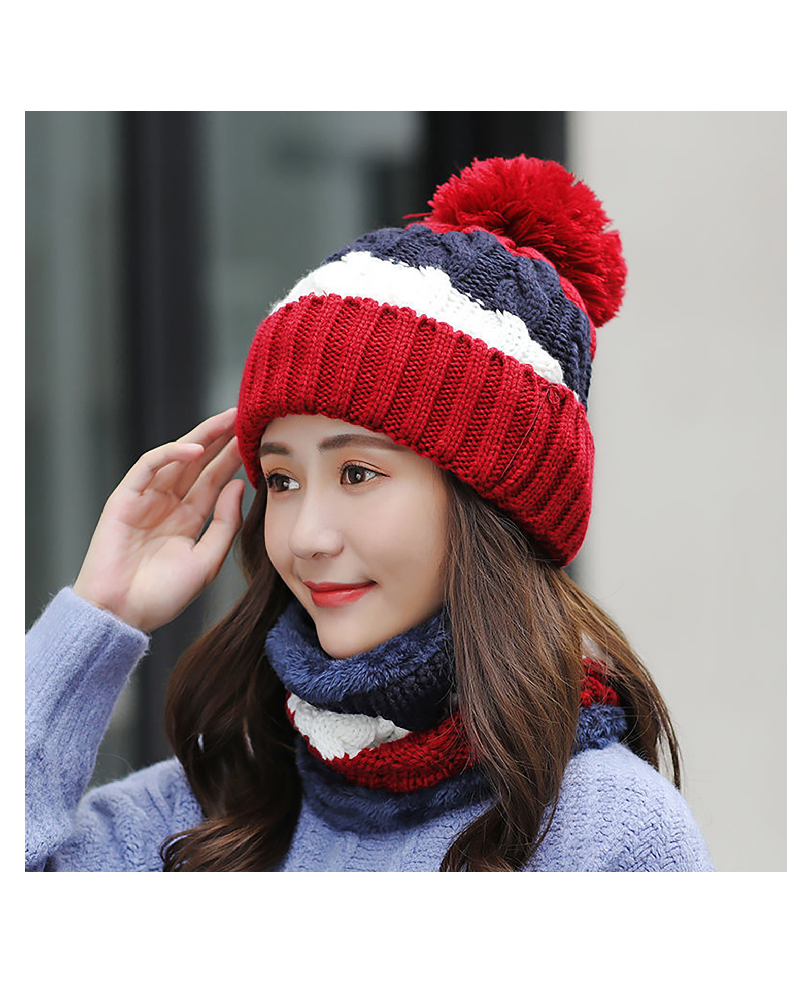 SYGA Balaclava Cap - Red-picture-22