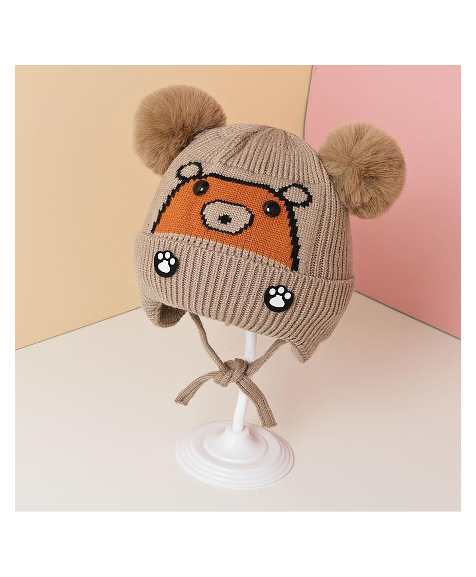SYGA Knitted Cap - Khaki-picture-15