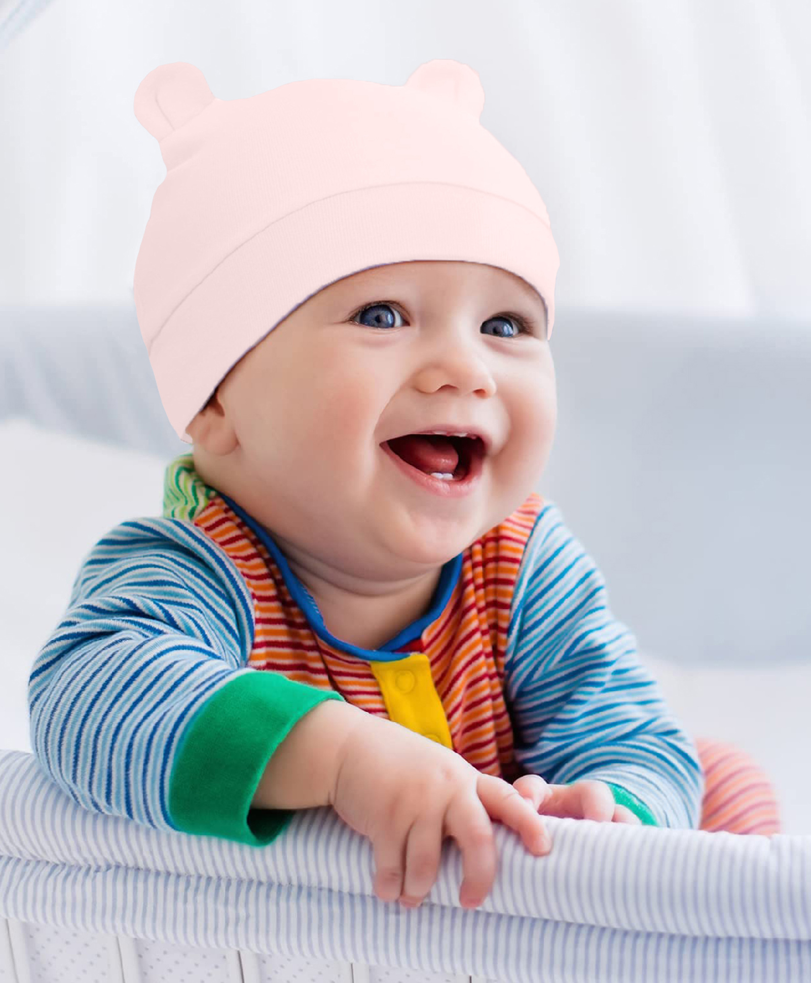 SYGA Cotton Solid Cap - Pink-picture-18
