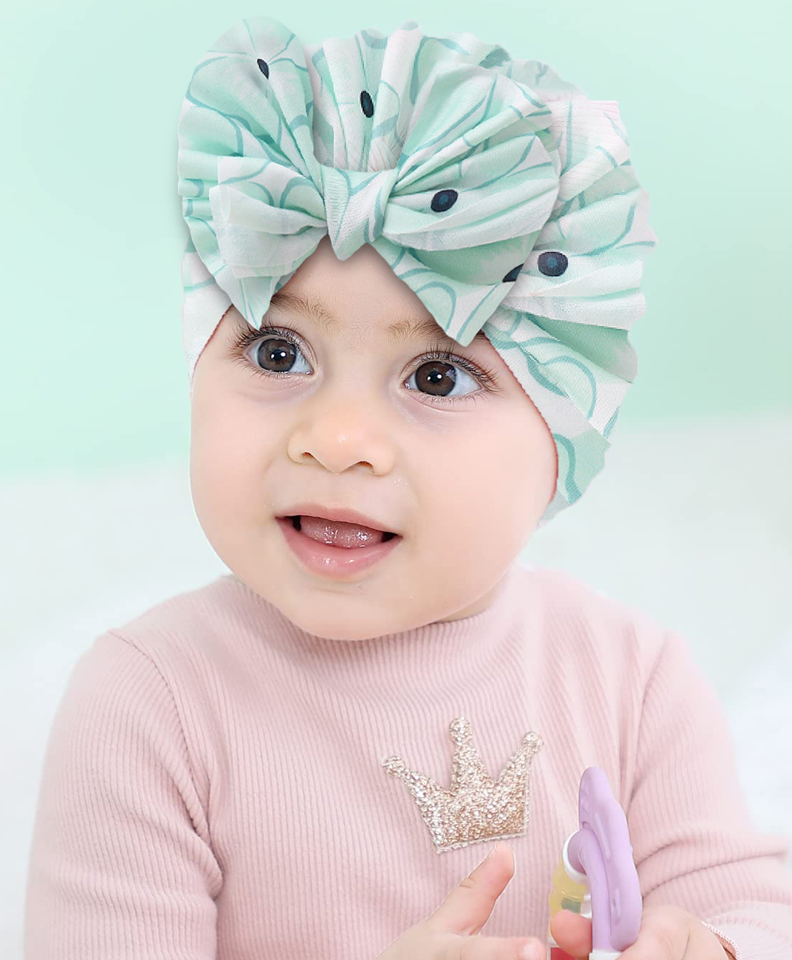 SYGA Cotton Printed Cap - Green-image-36