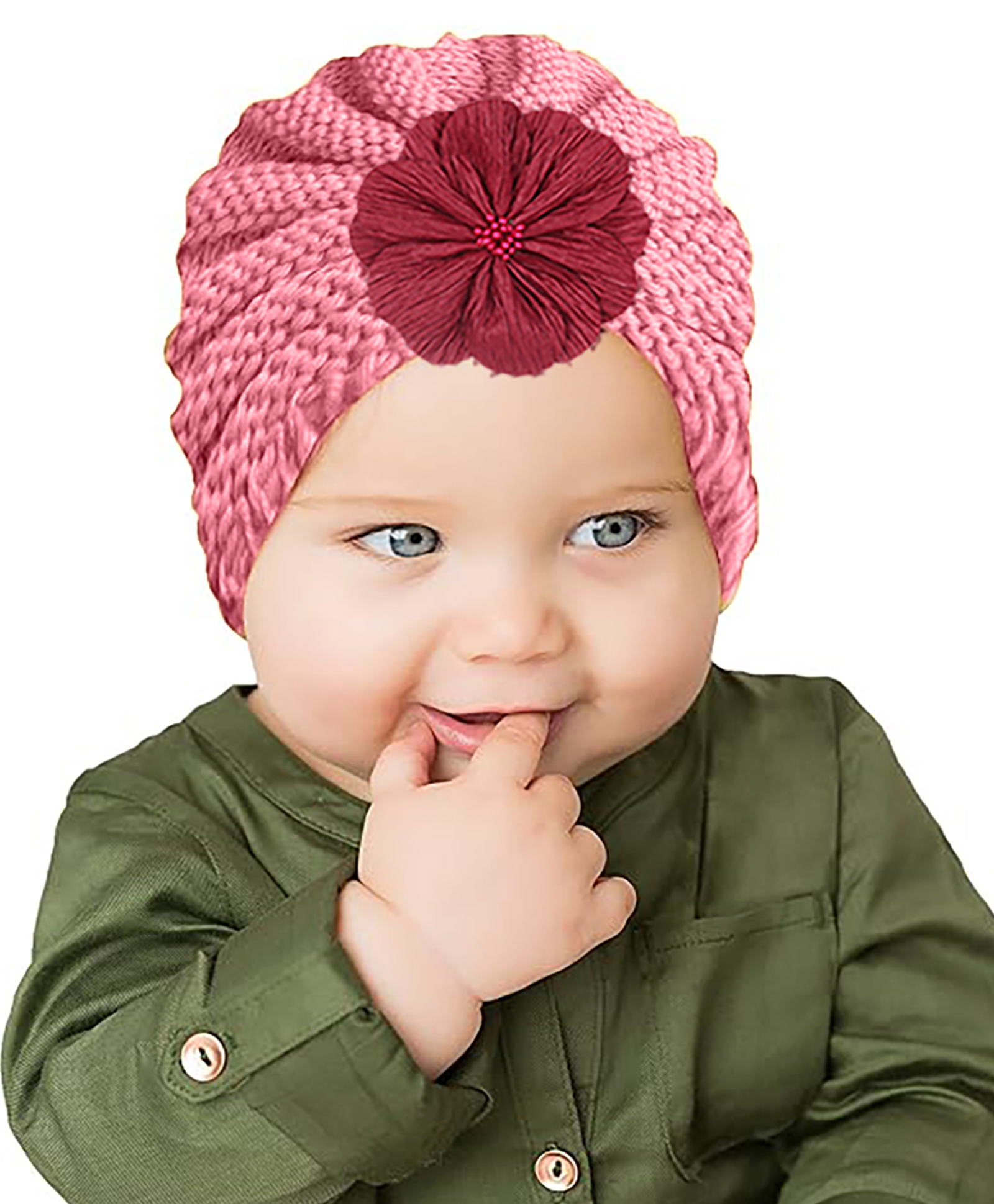 SYGA Wool Knitted Cap - White-picture-18