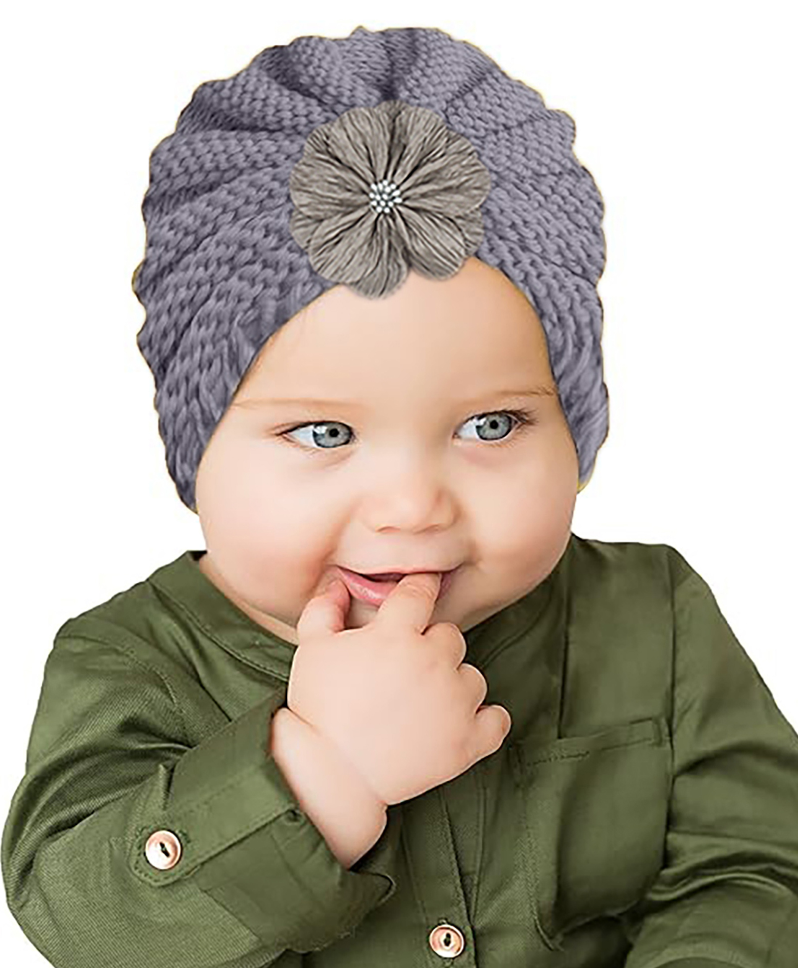 SYGA Wool Knitted Cap - Grey