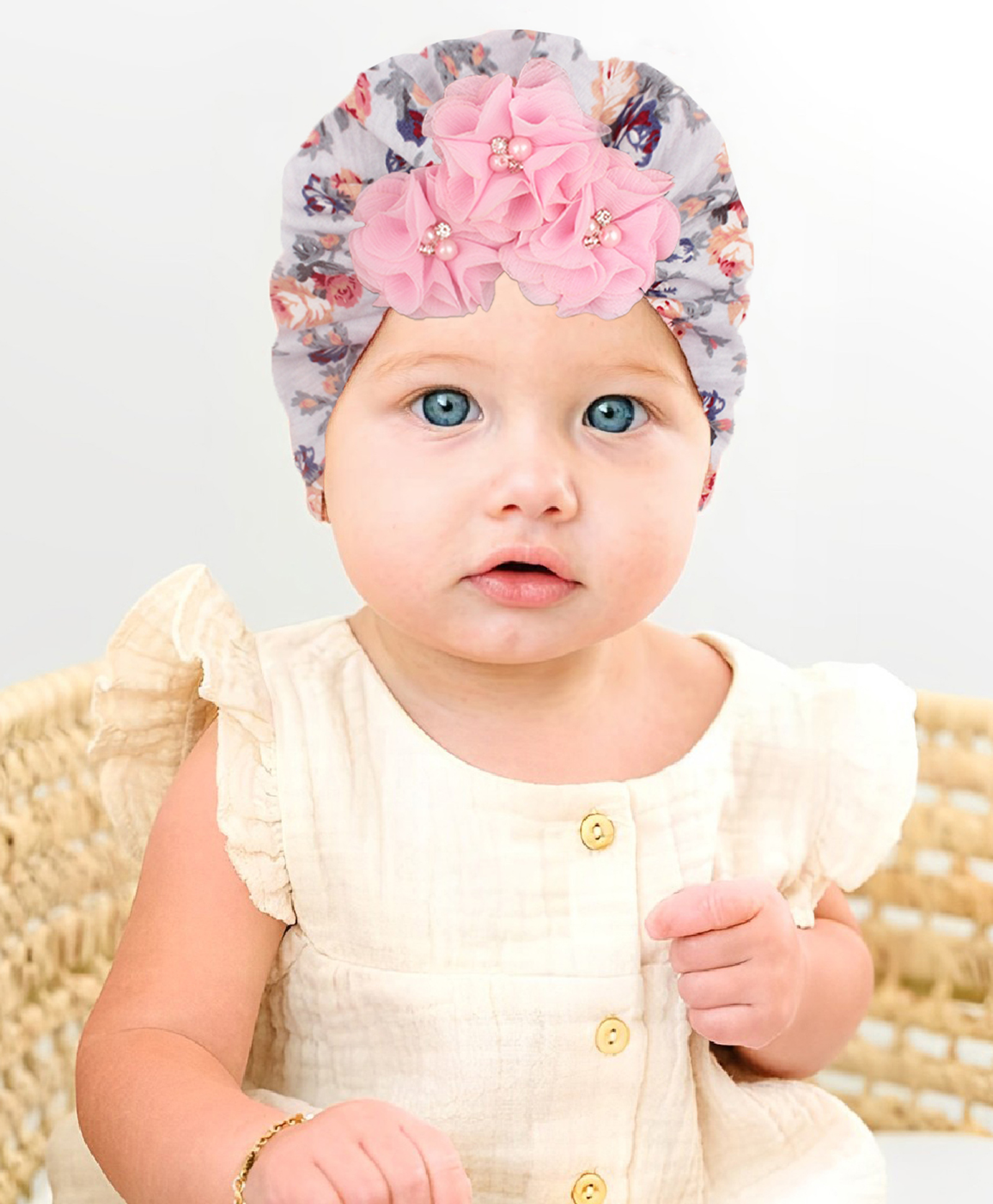 SYGA Cotton Printed Cap - Grey-image-44