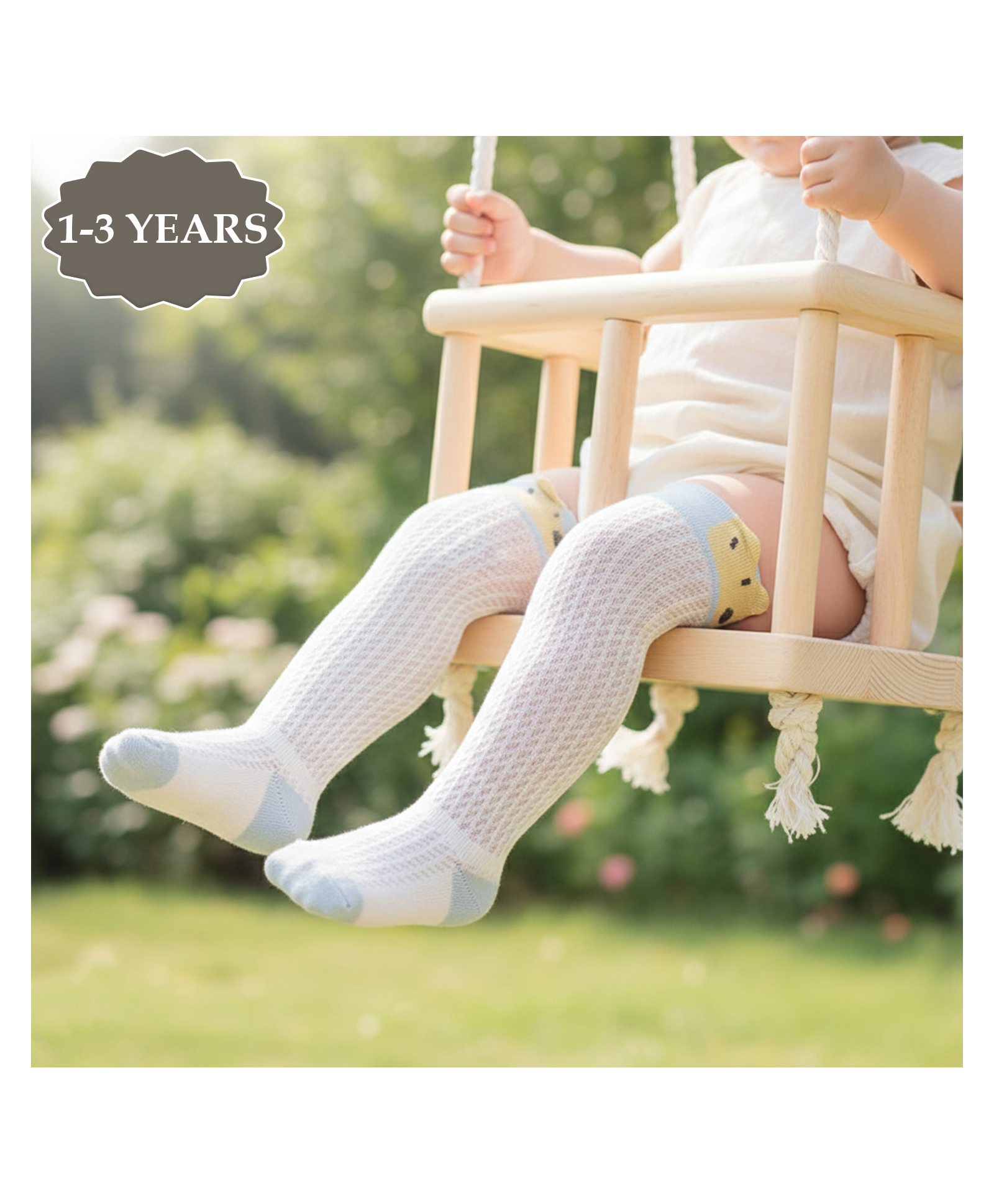 SYGA Cotton Printed Socks - Khaki-picture-26