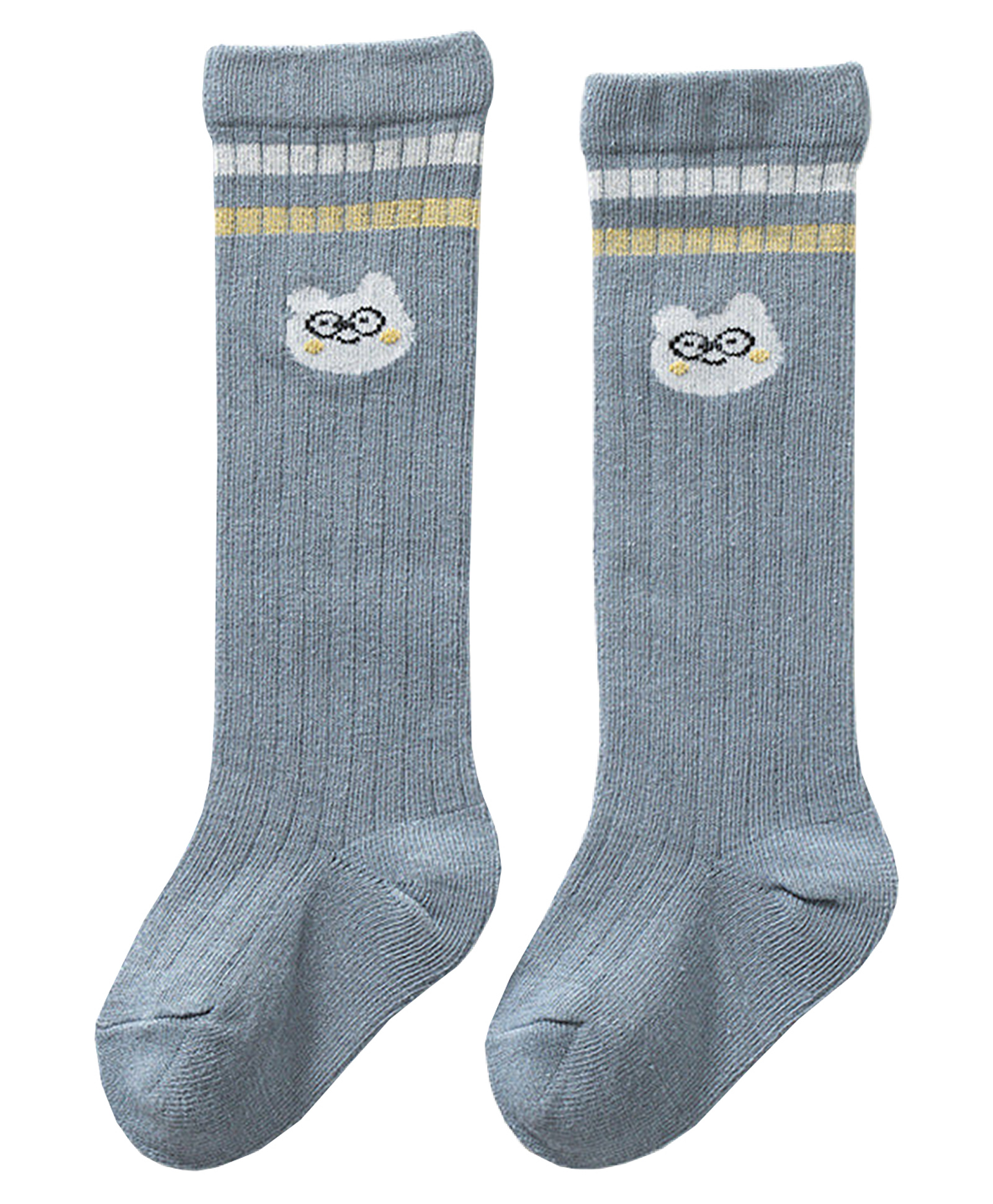 SYGA Cotton Knitted Socks - Dark Blue-picture-19
