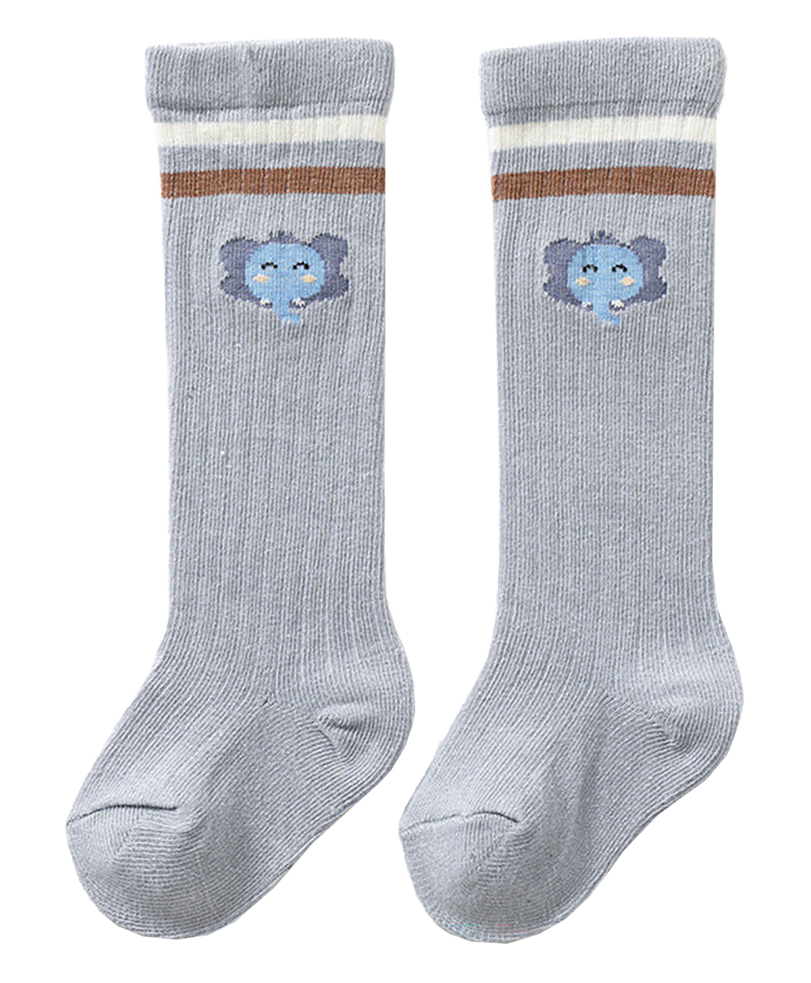 SYGA Cotton Knitted Socks - Light Blue-picture-20