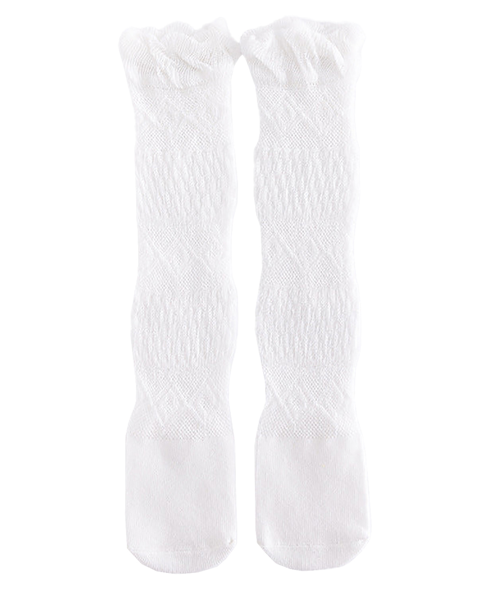 SYGA Cotton Solid Socks - White-picture-22
