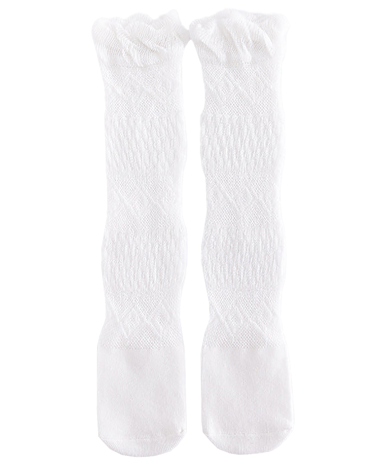SYGA Cotton Solid Socks - White-picture-39