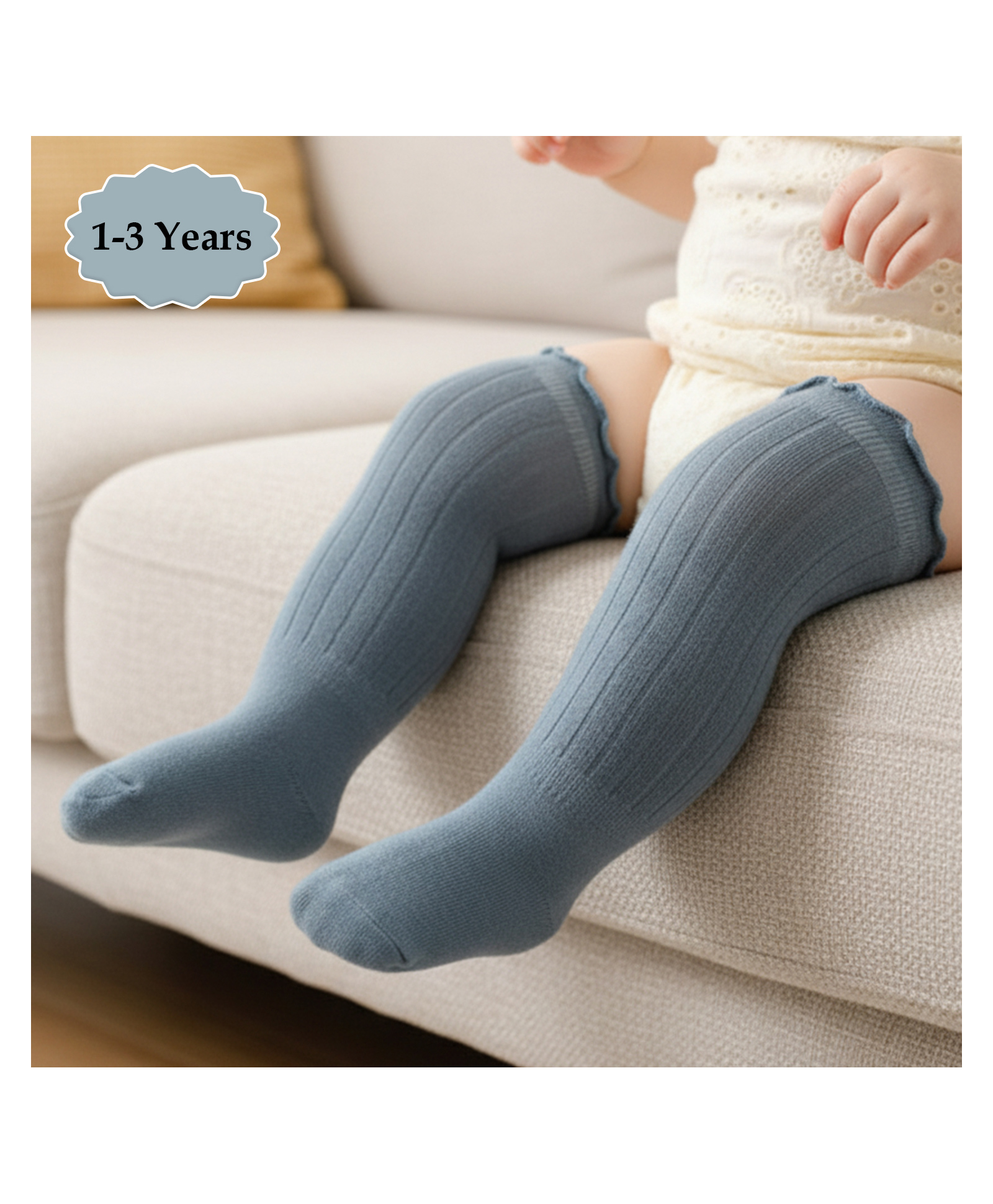 SYGA Cotton Solid Socks - Pink-picture-42