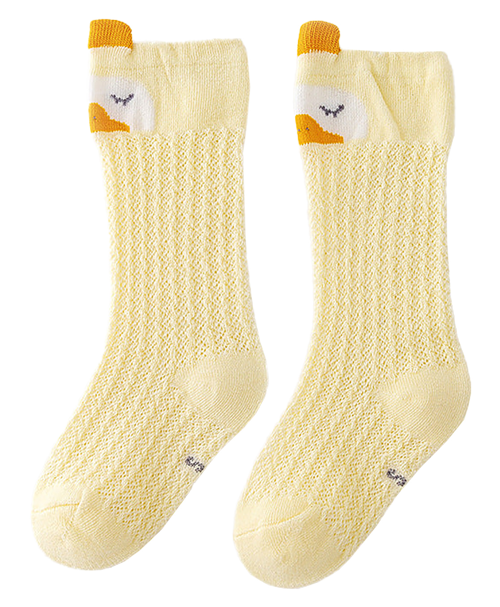 SYGA Cotton Knitted Socks - Yellow-picture-24