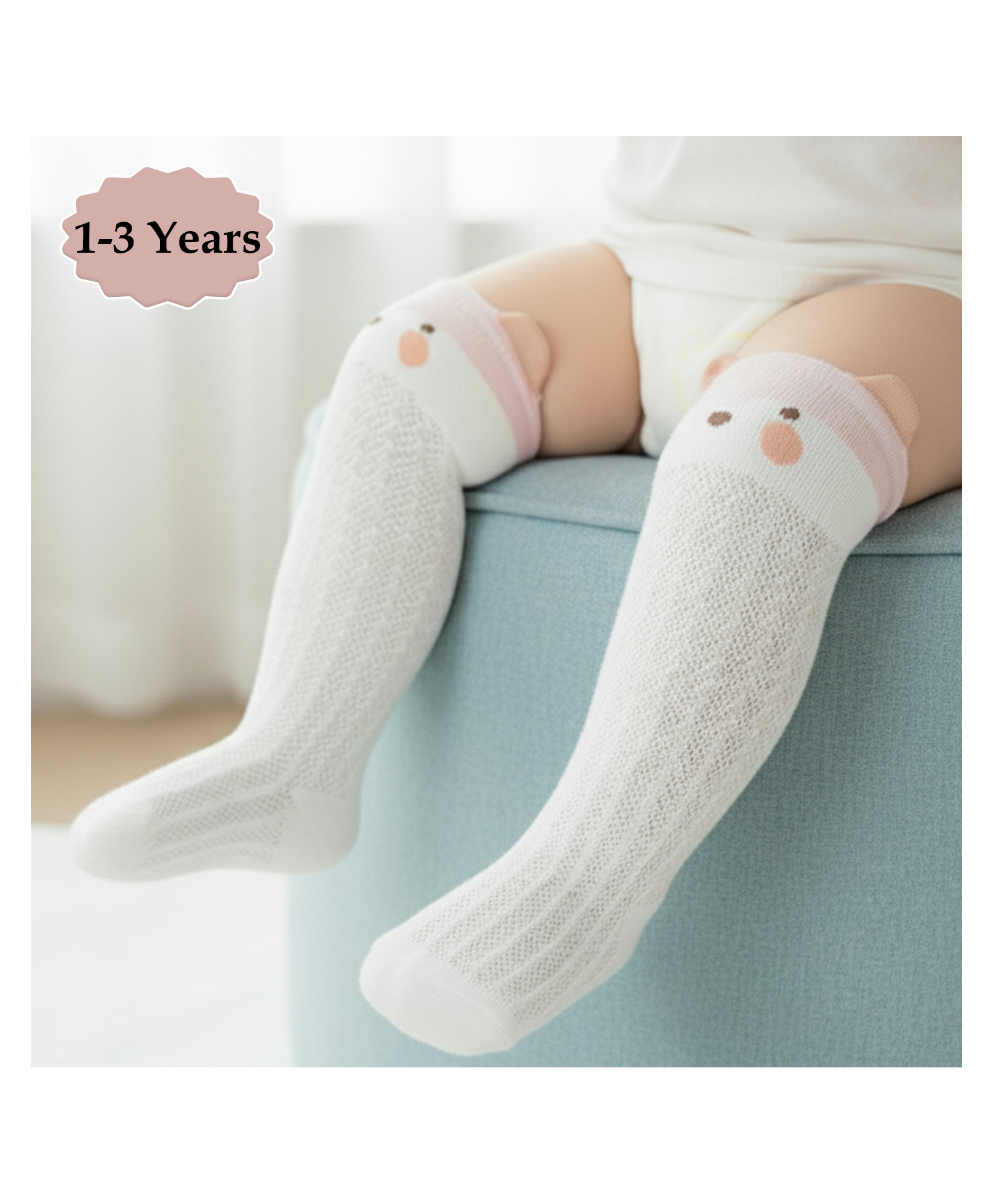 SYGA Cotton Knitted Socks - Blue-picture-25