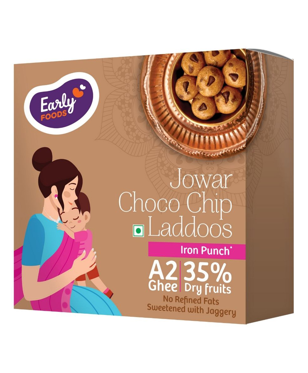 Early Foods Jowar Choco Chip Laddoo 250g-image-48