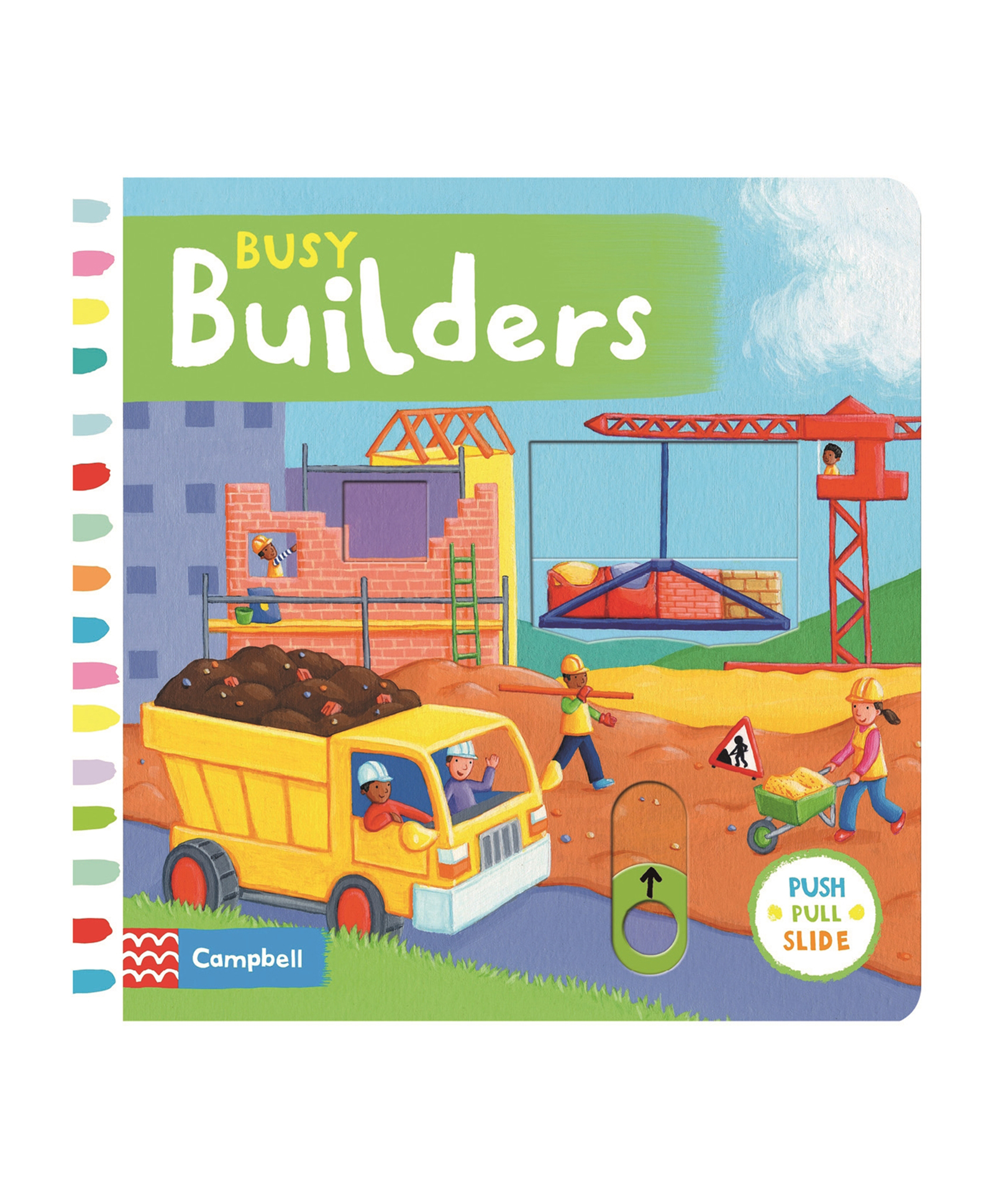 Busy Builders Board Book by Rebecca Finn - English-image-35