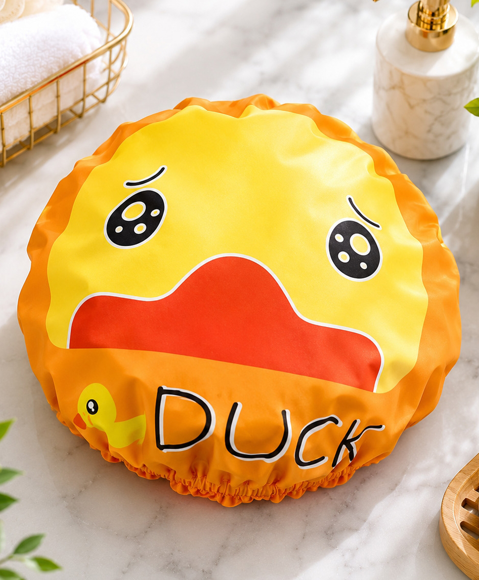 Adore Baby Kidzie Waterproof shower cap- Duck-picture-12