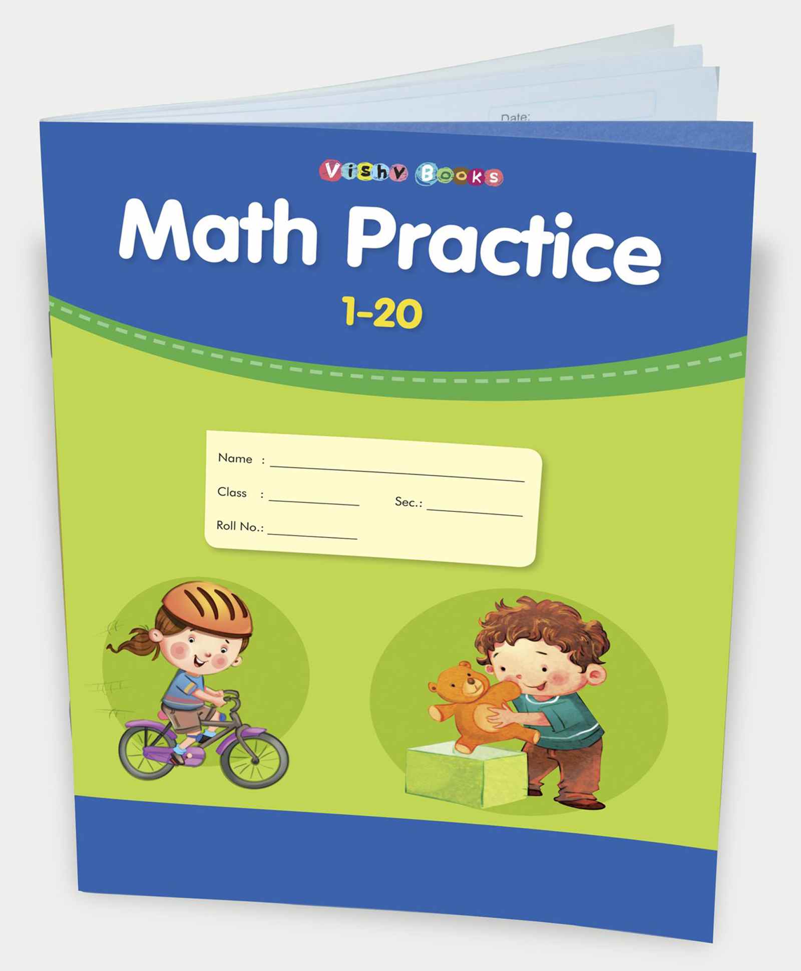 Vishv Books Maths Practice Book - English-picture-16